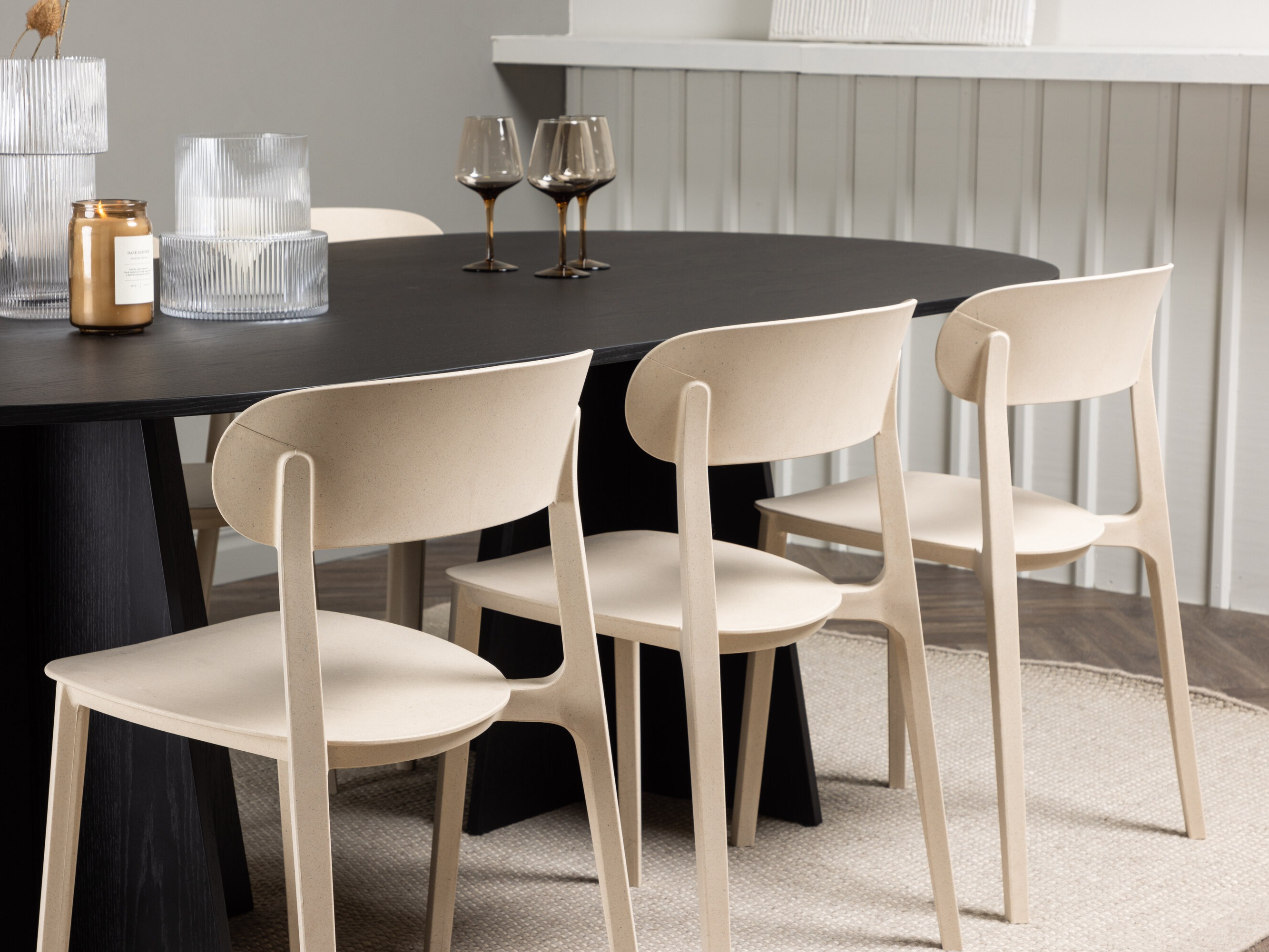 Conjunto de mesas y sillas para comedor Dallas 5055