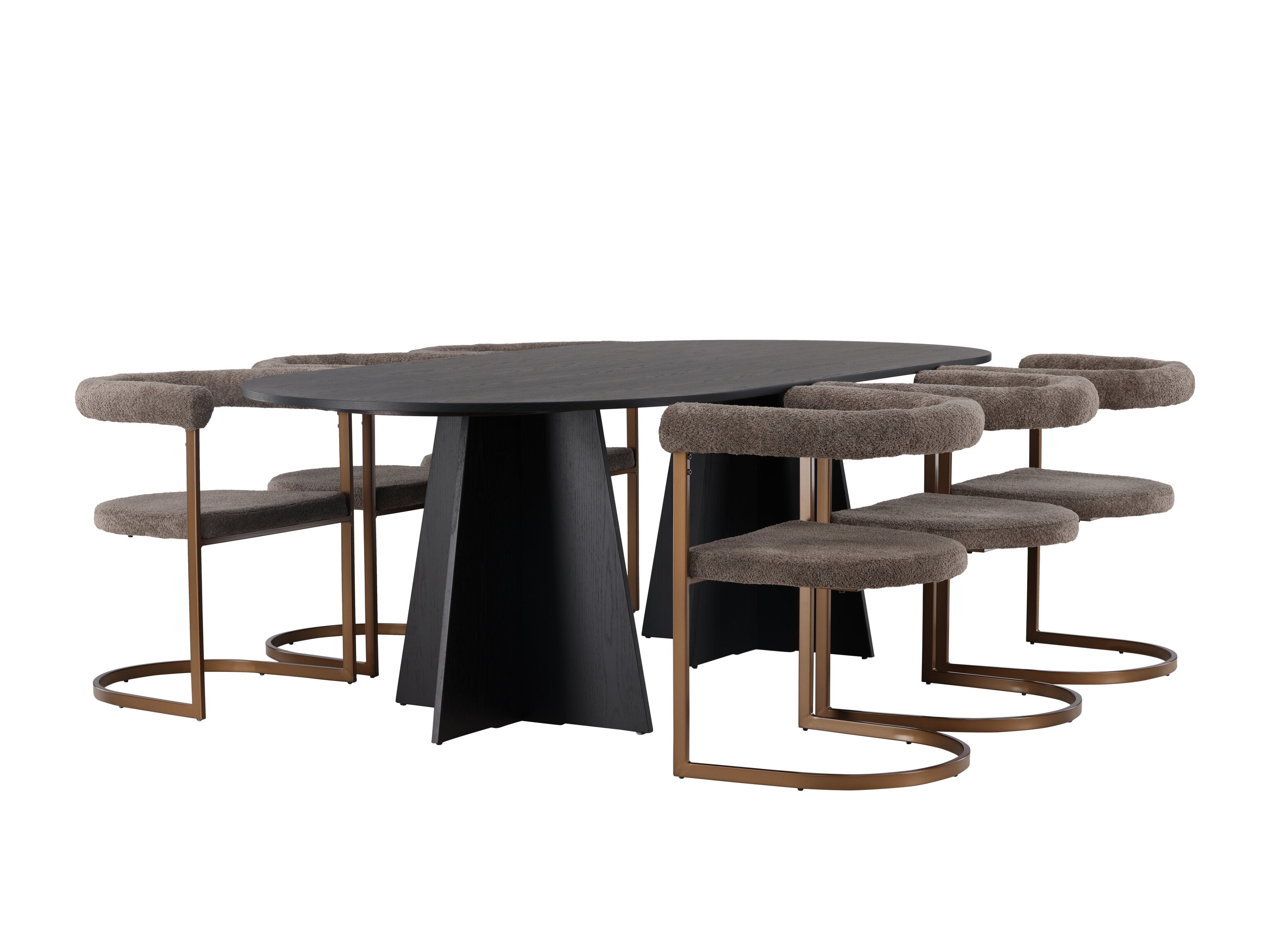 Conjunto de mesas y sillas para comedor Dallas 5056