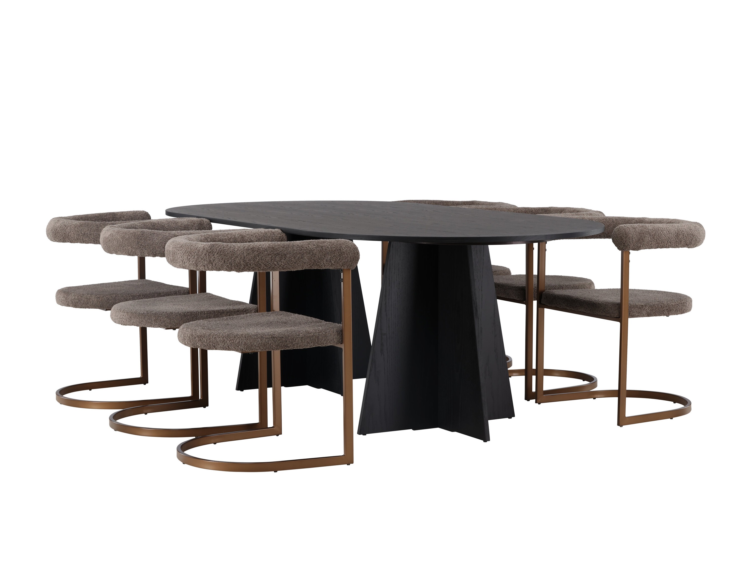 Conjunto de mesas y sillas para comedor Dallas 5056