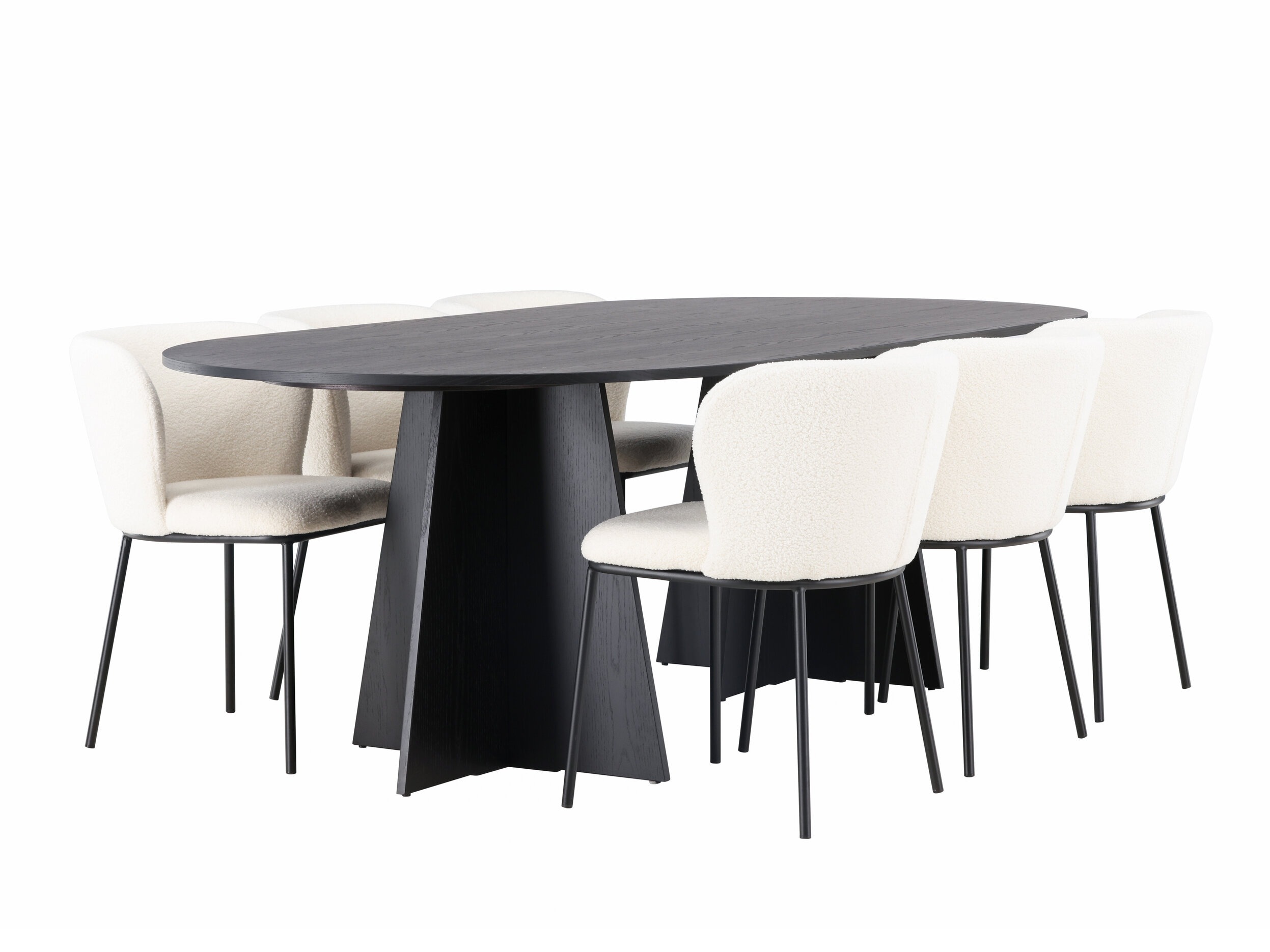 Conjunto de mesas y sillas para comedor Dallas 5057