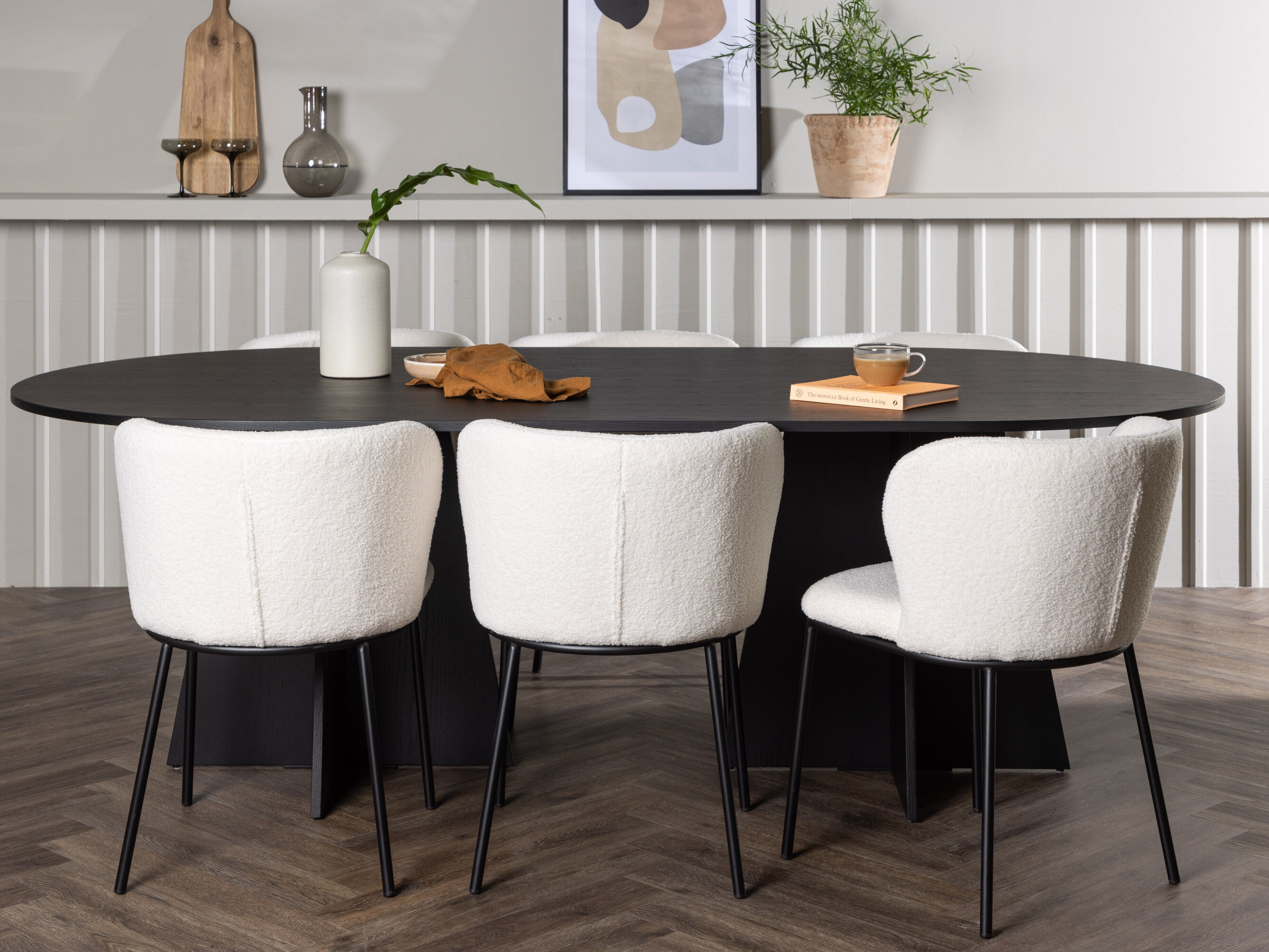 Conjunto de mesas y sillas para comedor Dallas 5057