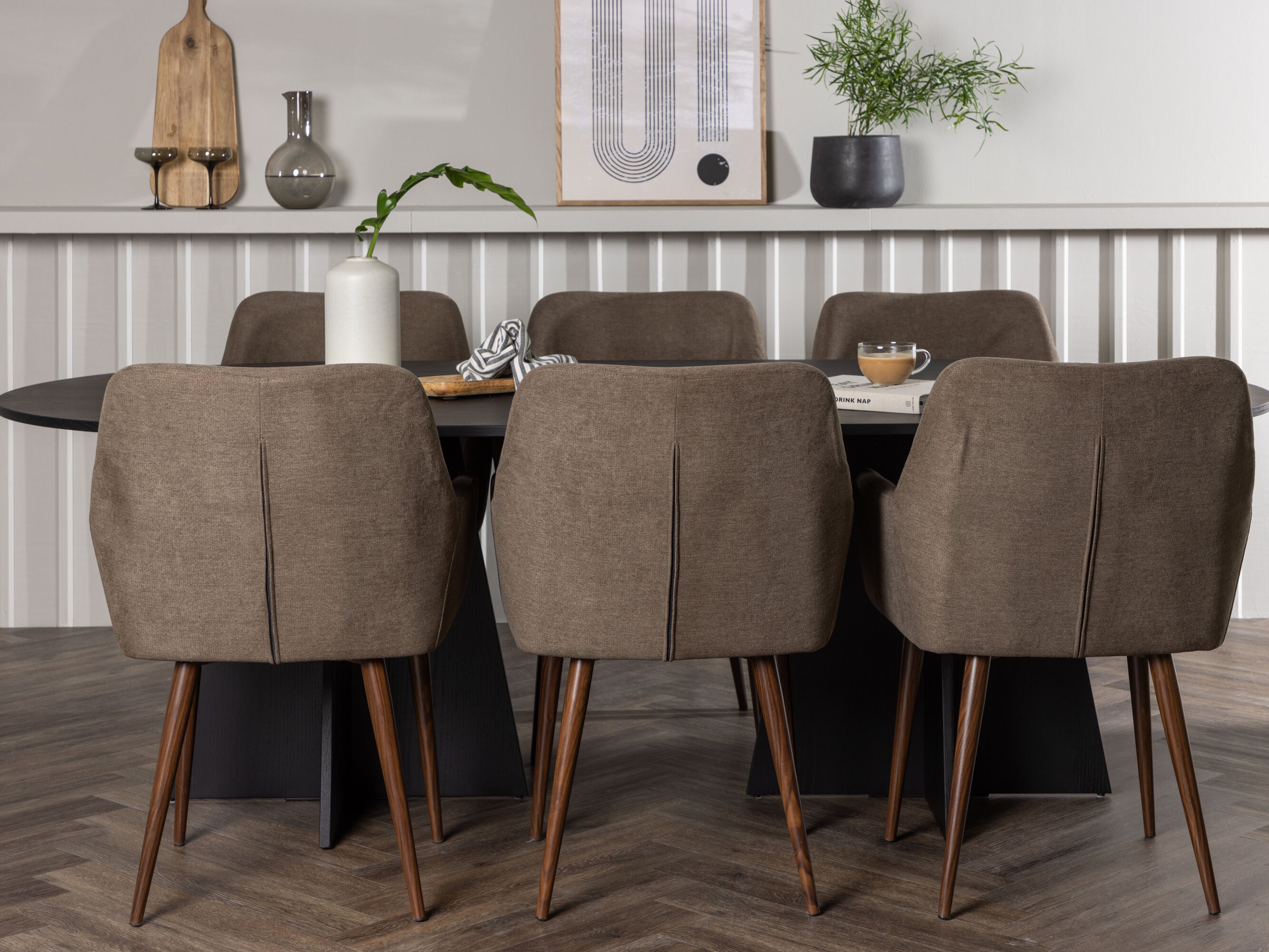 Conjunto de mesas y sillas para comedor Dallas 5058