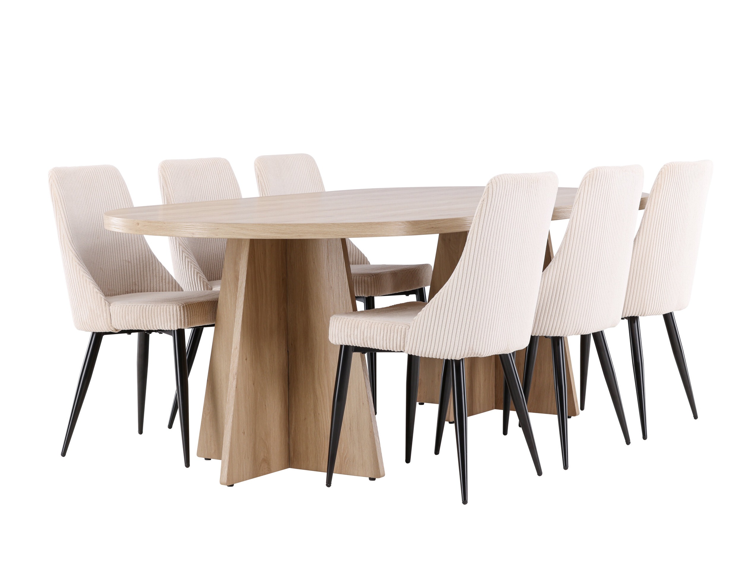 Conjunto de mesas y sillas para comedor Dallas 5060