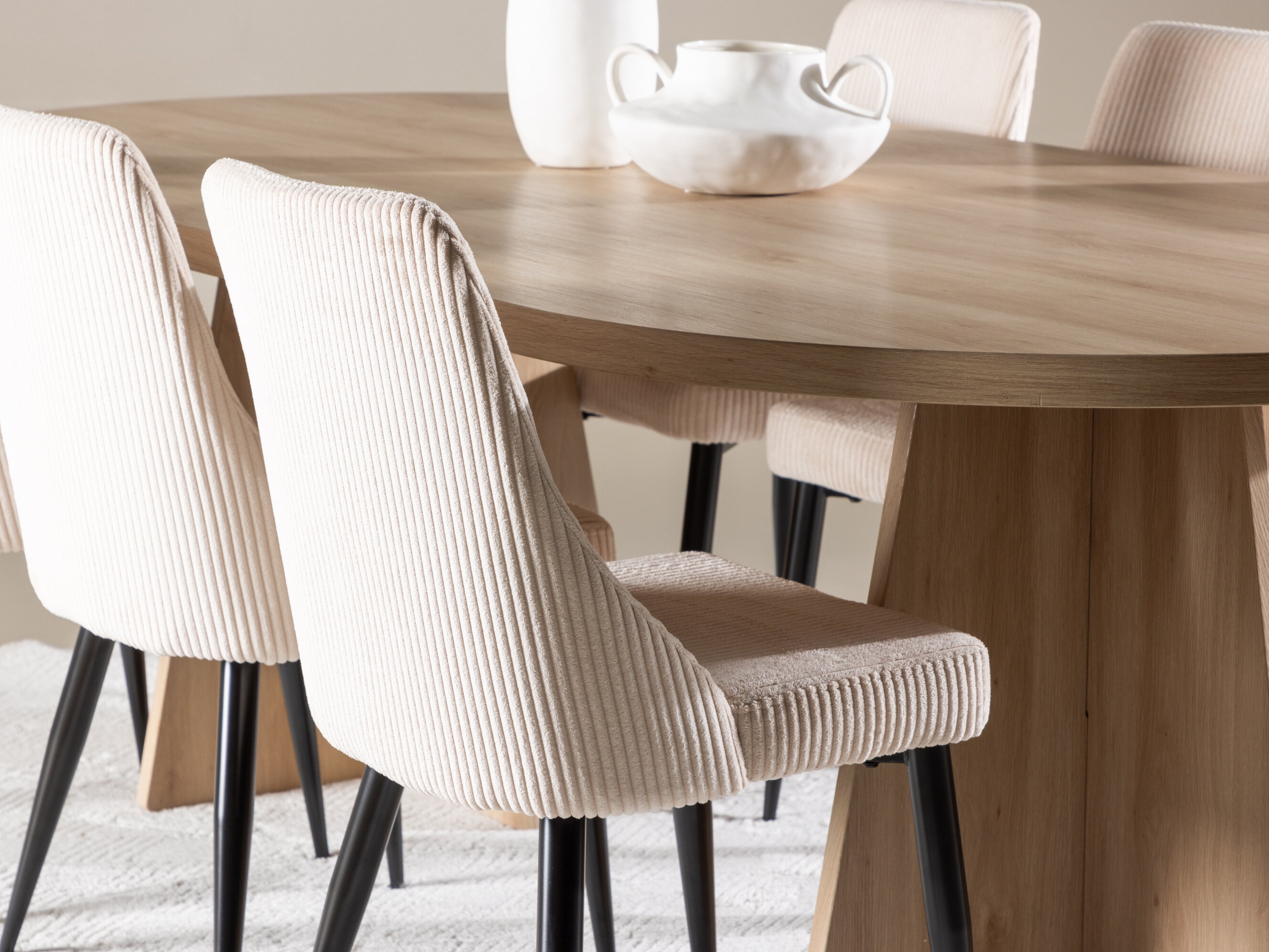 Conjunto de mesas y sillas para comedor Dallas 5060