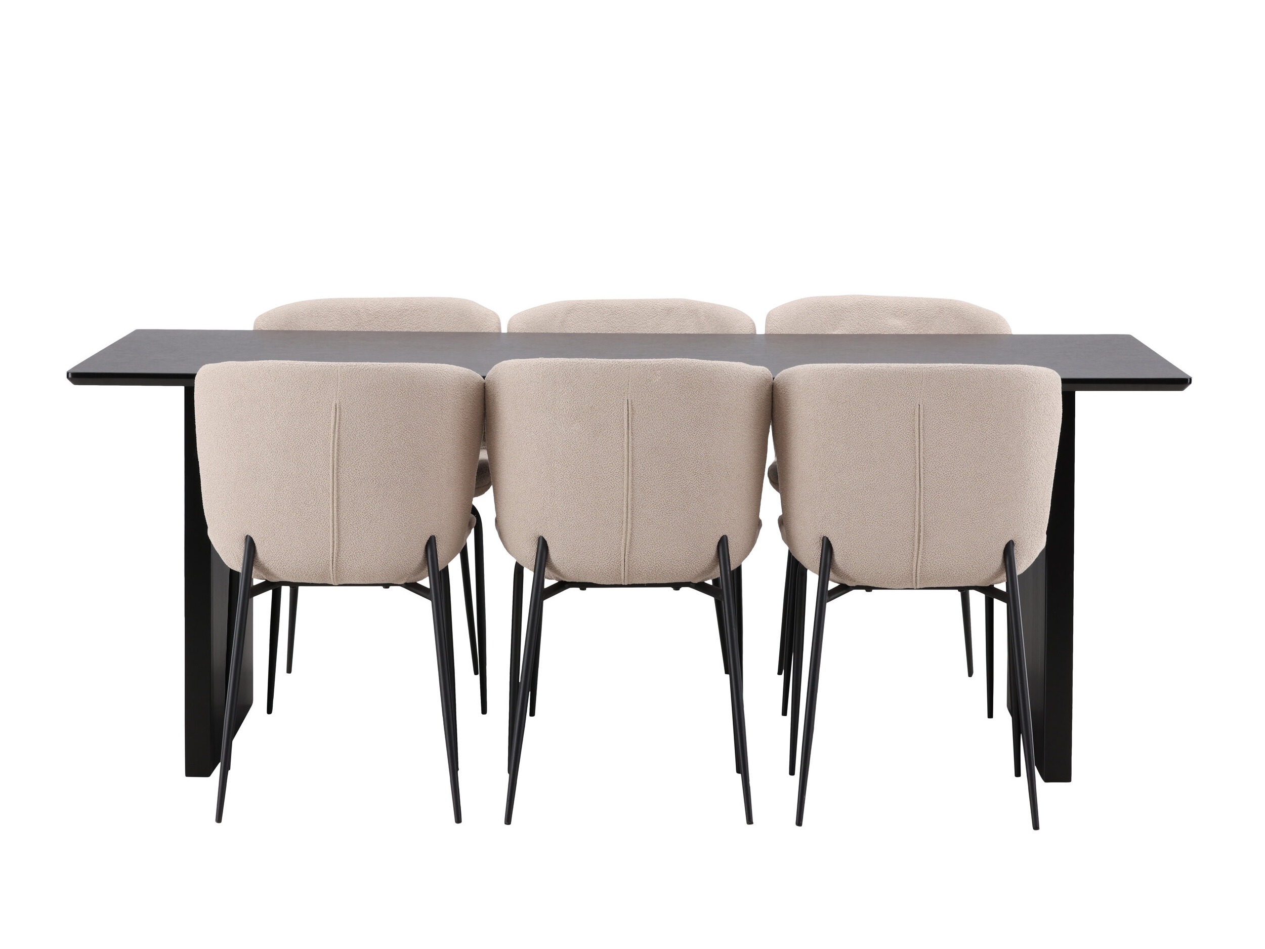 Conjunto de mesas y sillas para comedor Dallas 5066 (Beige)