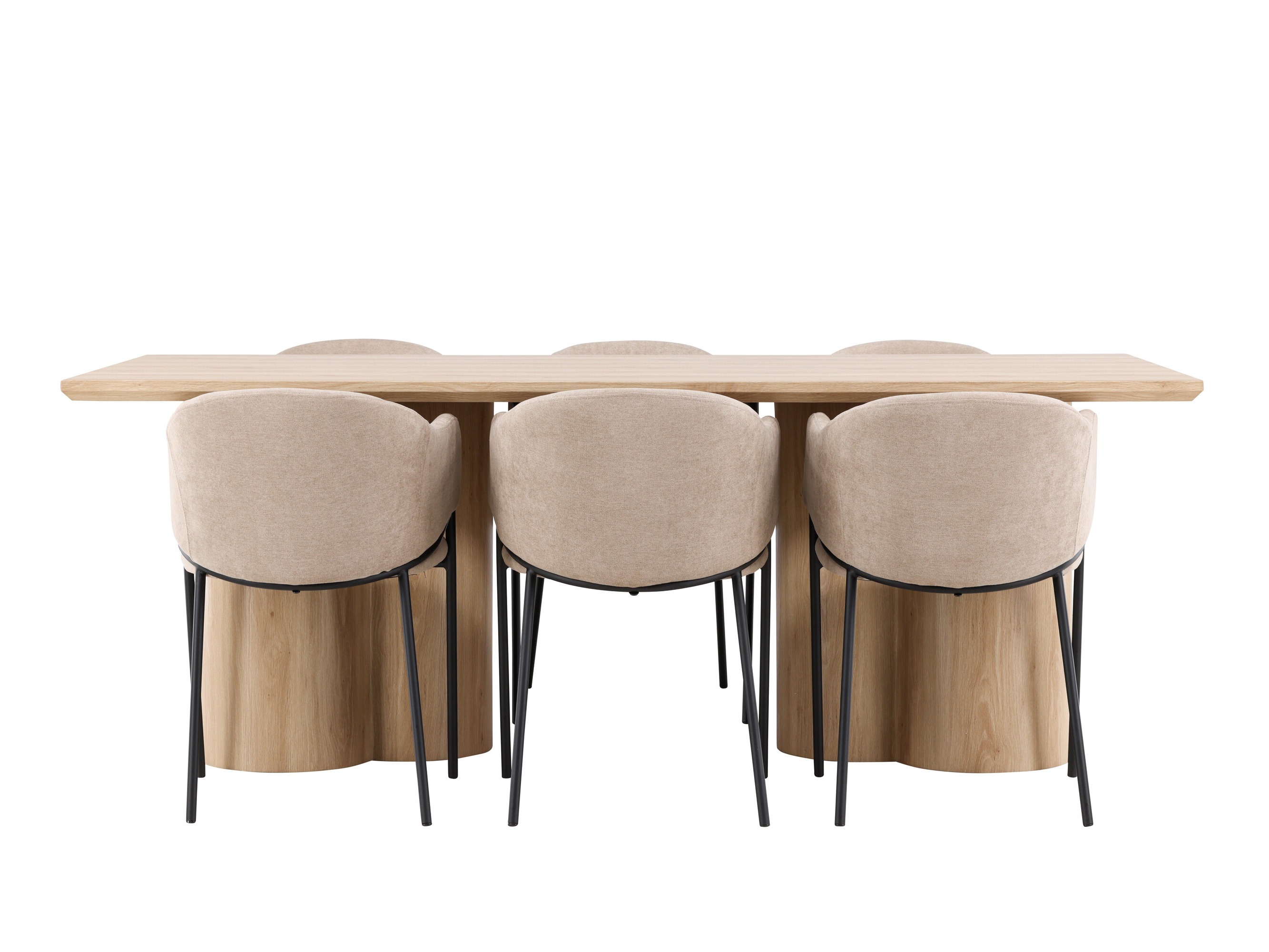 Conjunto de mesas y sillas para comedor Dallas 5070