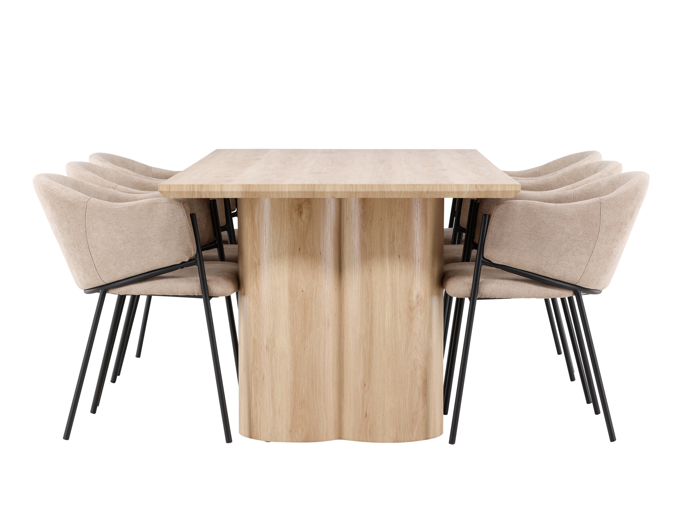 Conjunto de mesas y sillas para comedor Dallas 5070