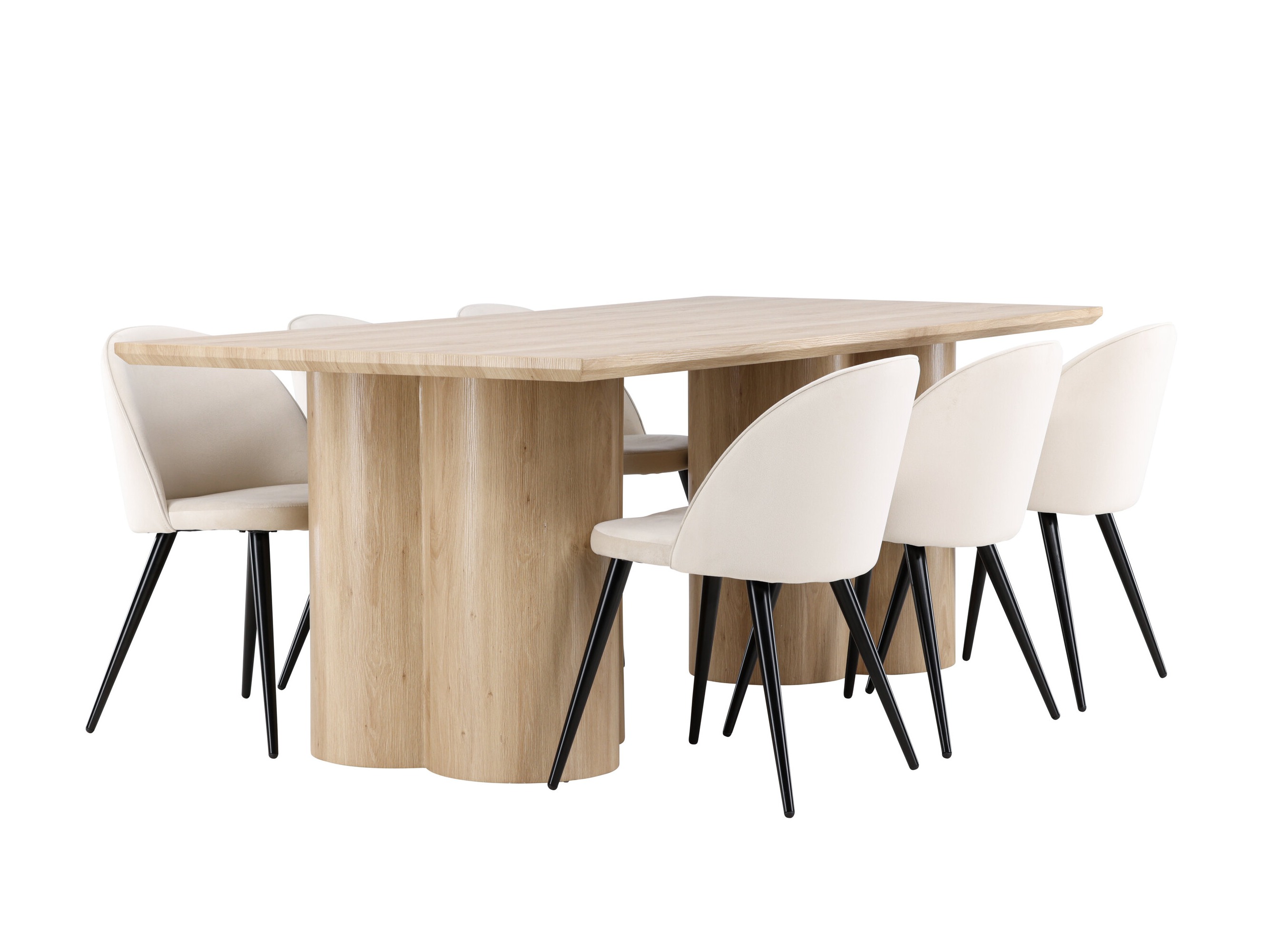 Conjunto de mesas y sillas para comedor Dallas 5074