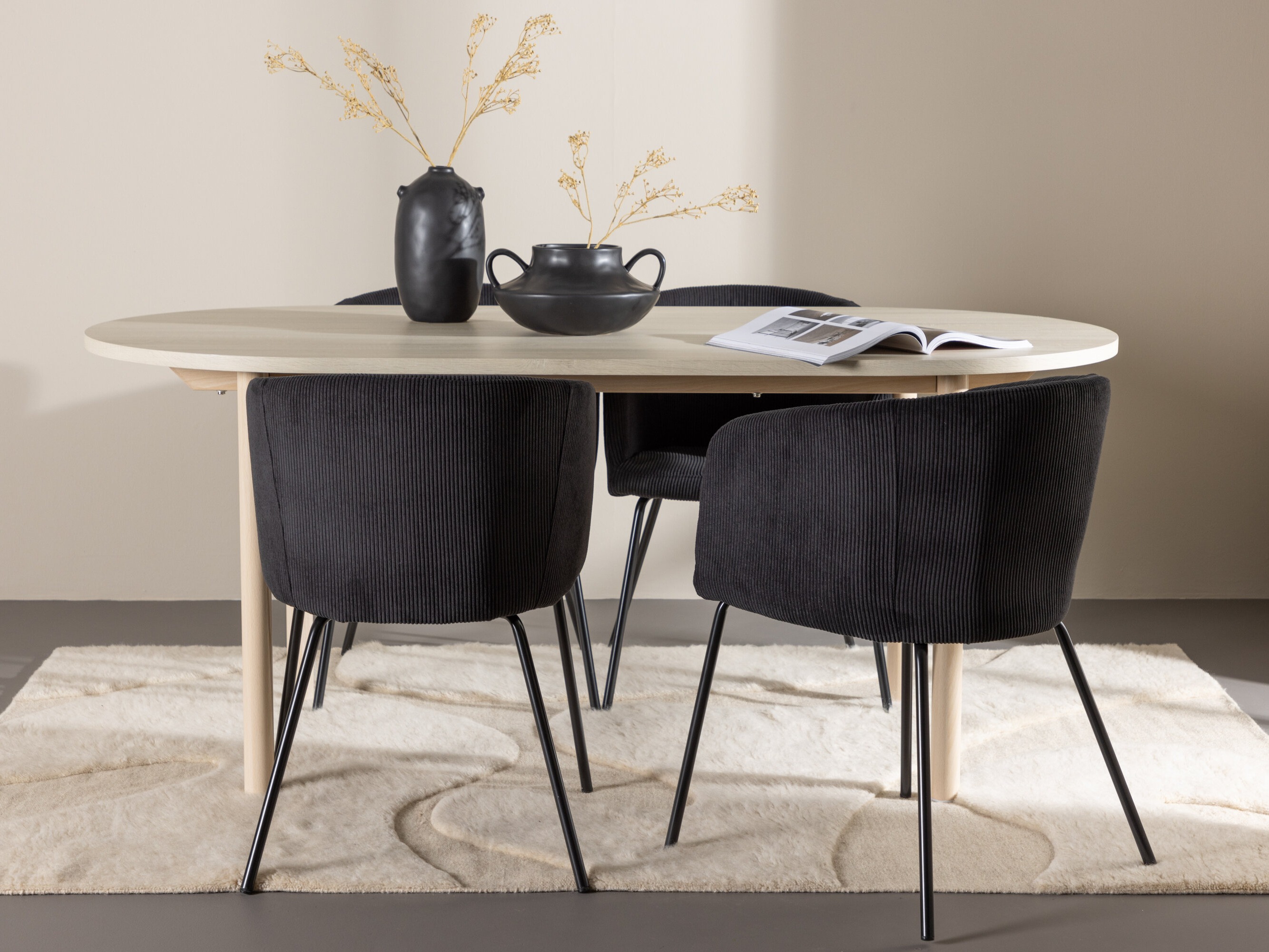 Conjunto de mesas y sillas para comedor Dallas 5075