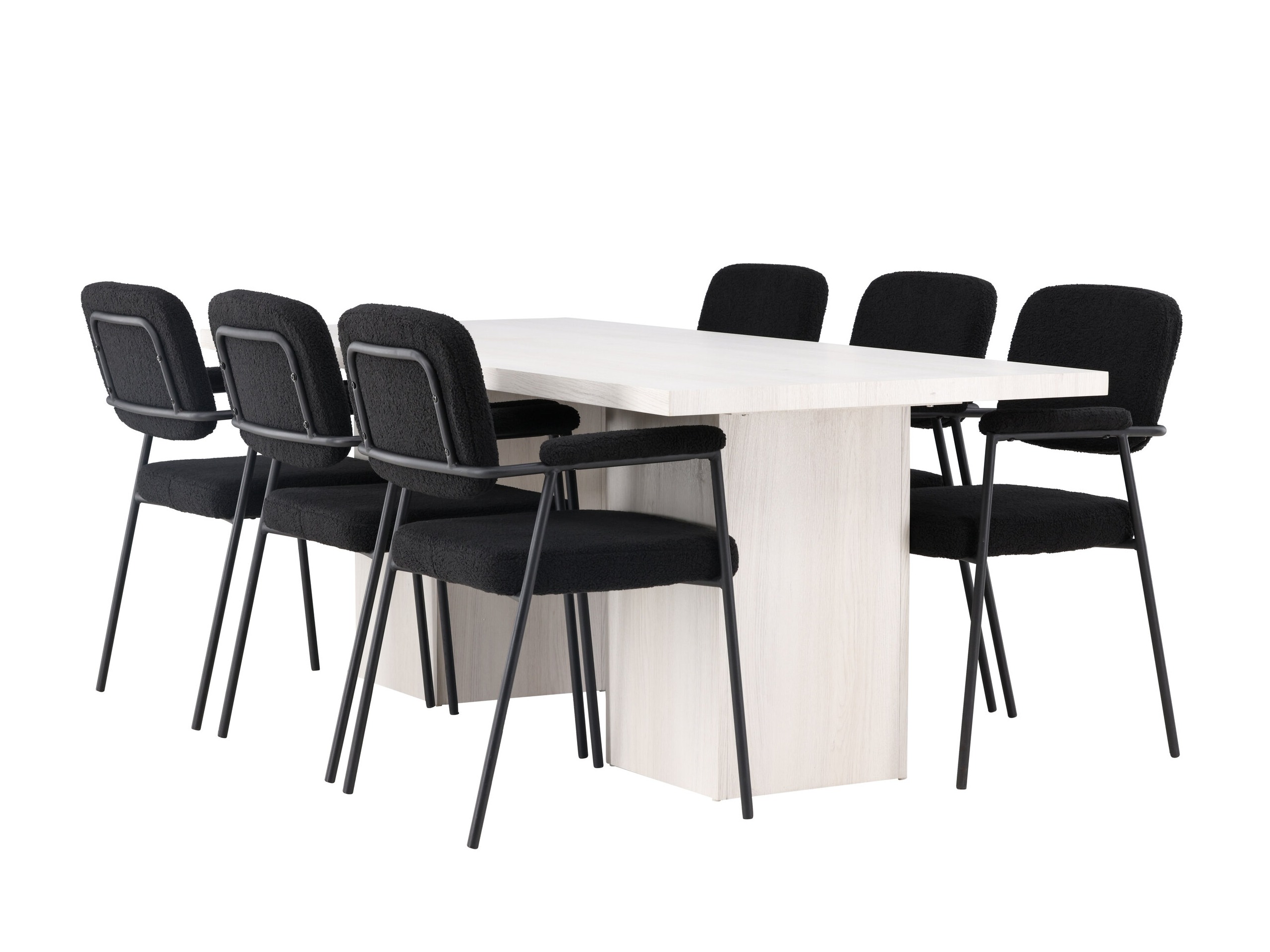 Conjunto de mesas y sillas para comedor Dallas 5076