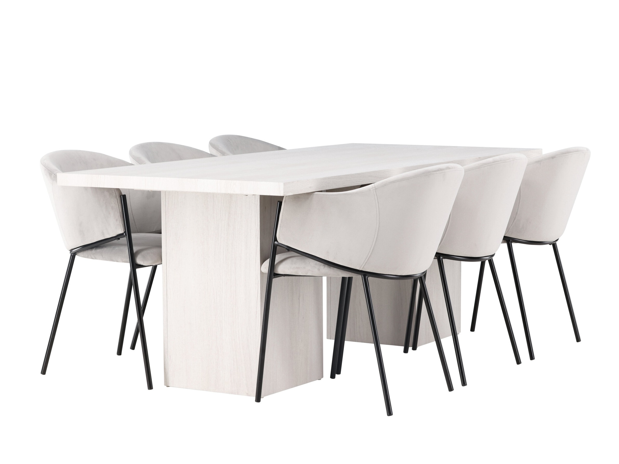 Conjunto de mesas y sillas para comedor Dallas 5077