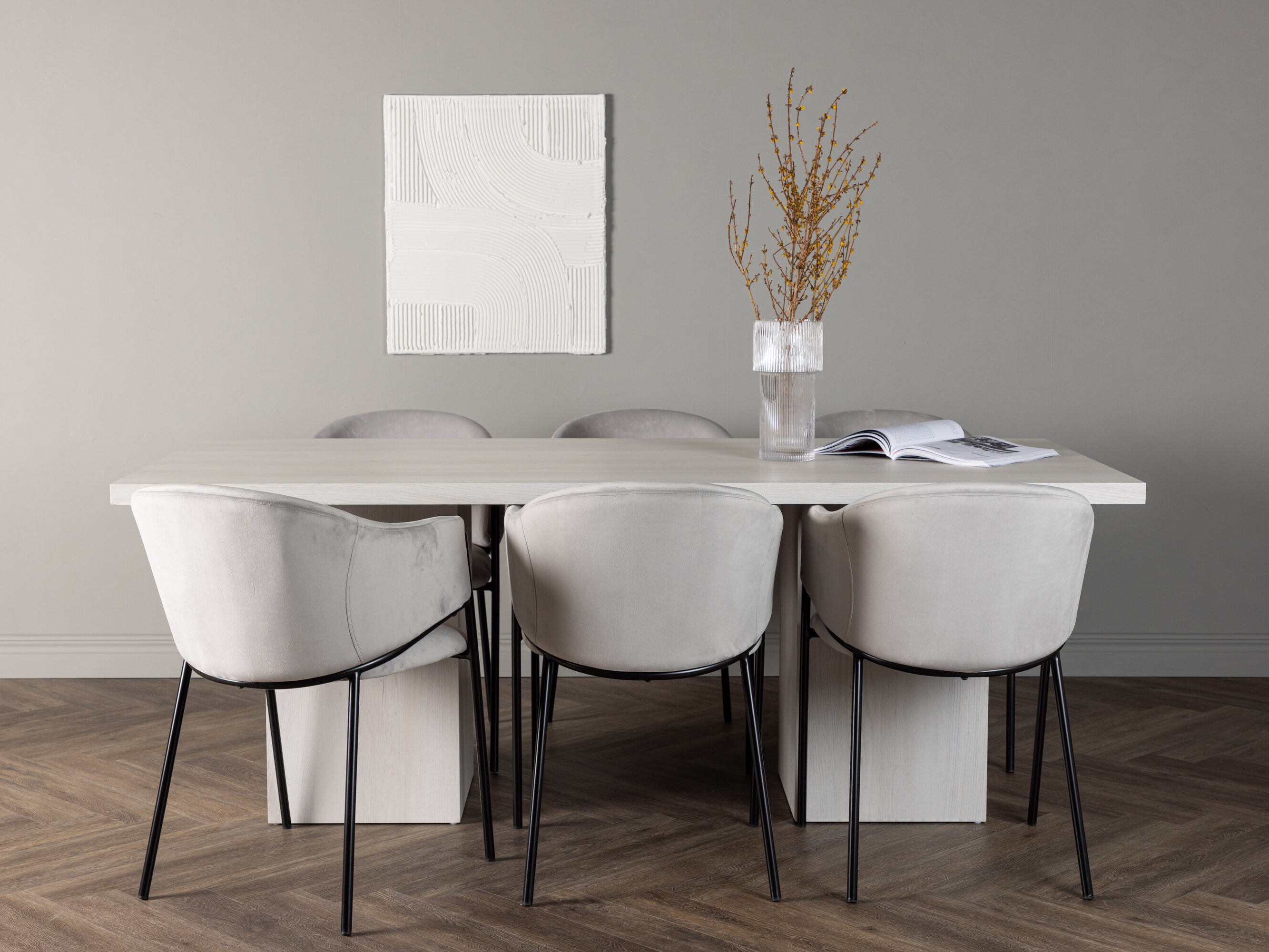 Conjunto de mesas y sillas para comedor Dallas 5077