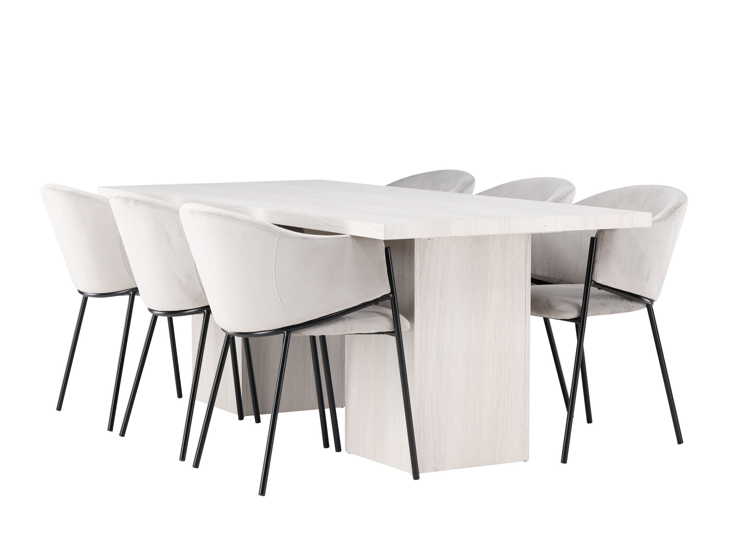 Conjunto de mesas y sillas para comedor Dallas 5077