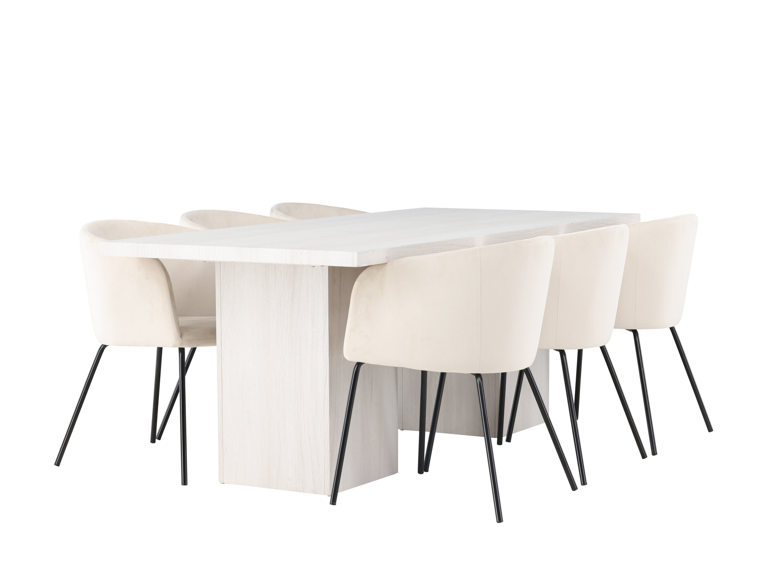 Conjunto de mesas y sillas para comedor Dallas 5079