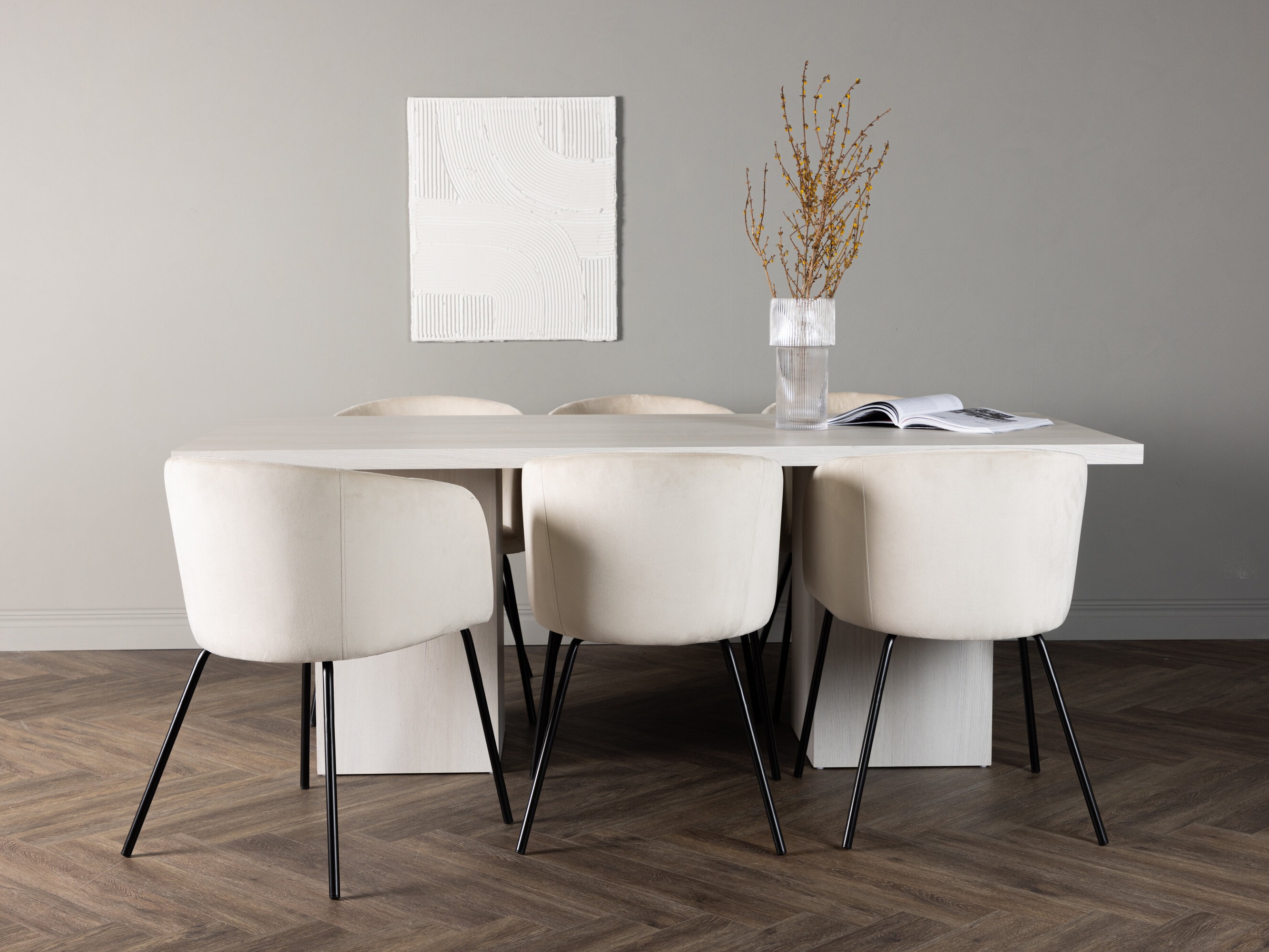 Conjunto de mesas y sillas para comedor Dallas 5079
