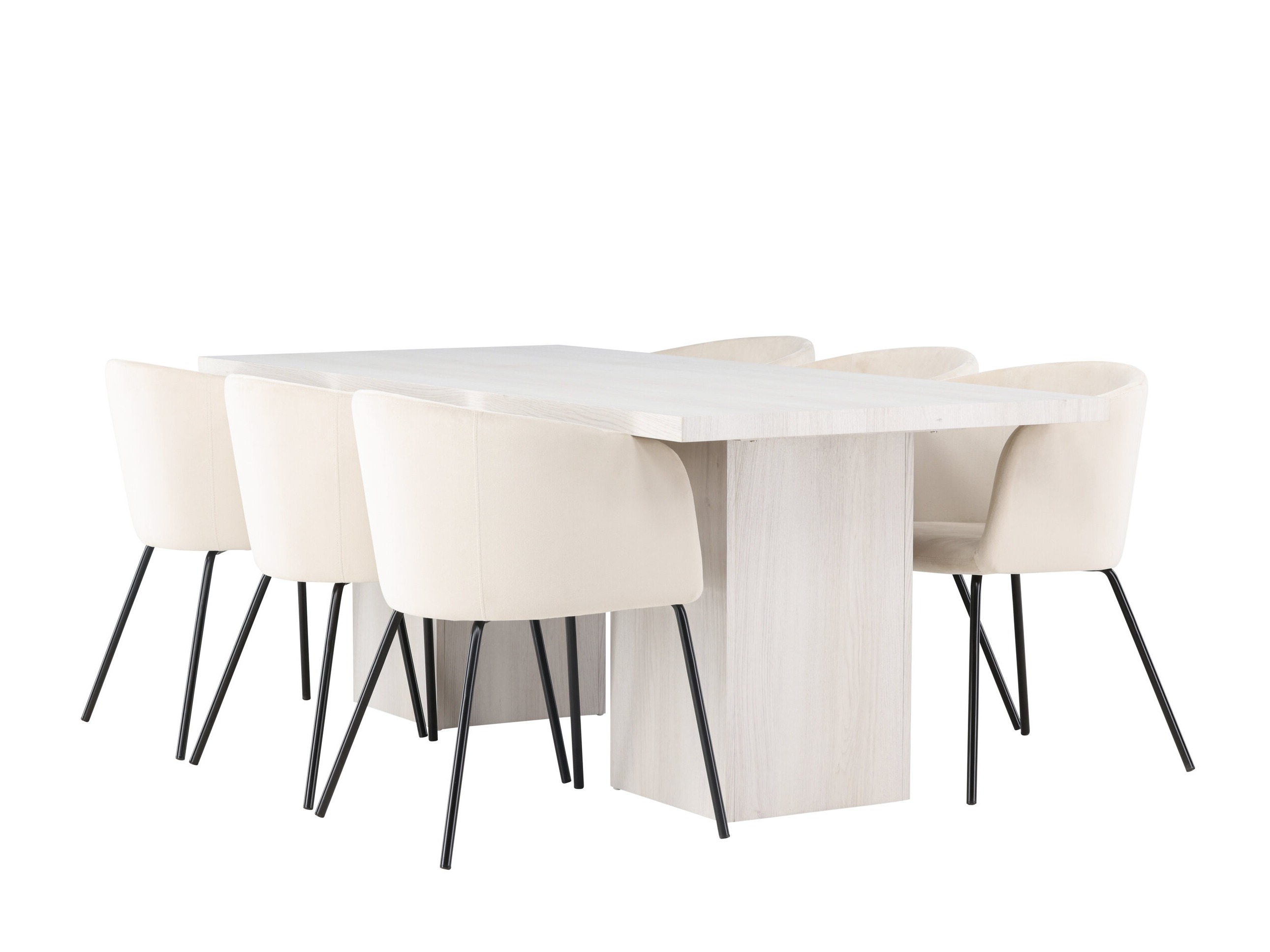 Conjunto de mesas y sillas para comedor Dallas 5079