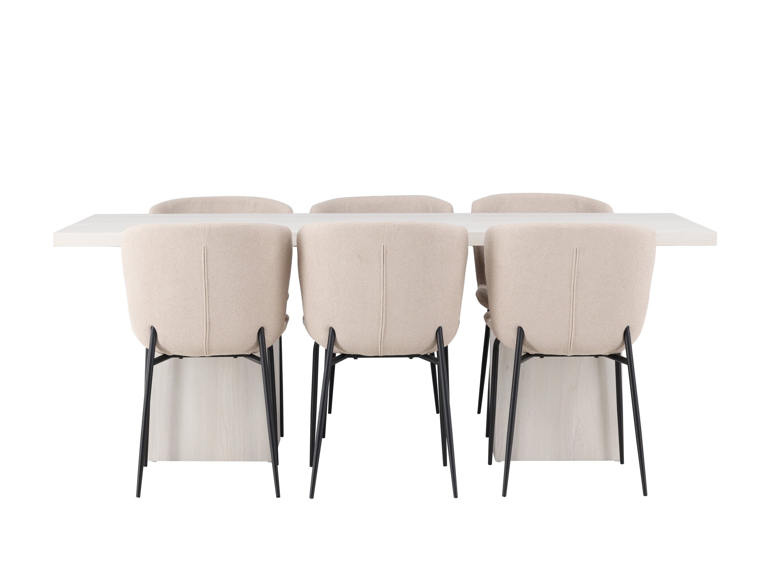Conjunto de mesas y sillas para comedor Dallas 5080 (Beige)
