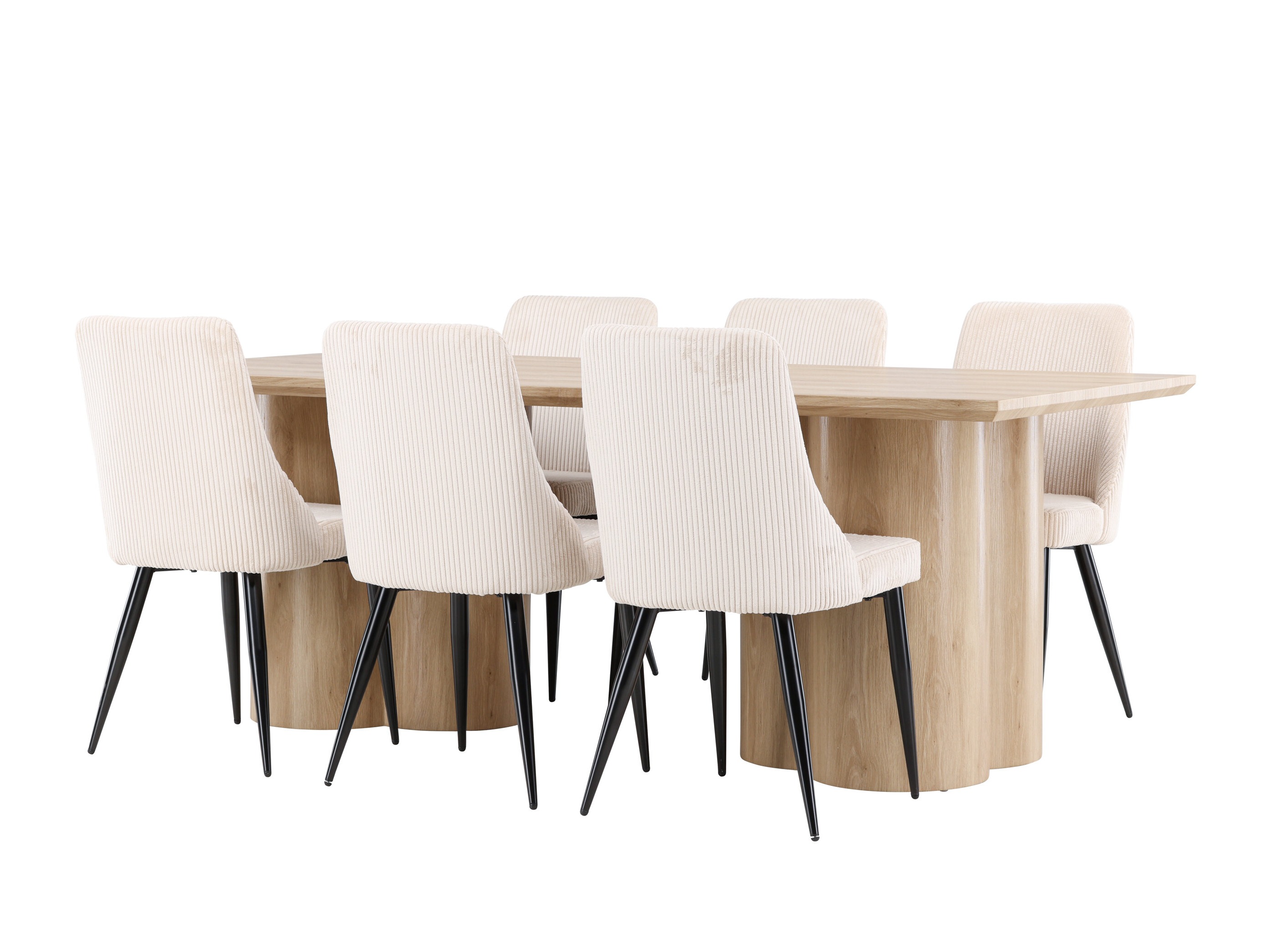 Conjunto de mesas y sillas para comedor Dallas 5179