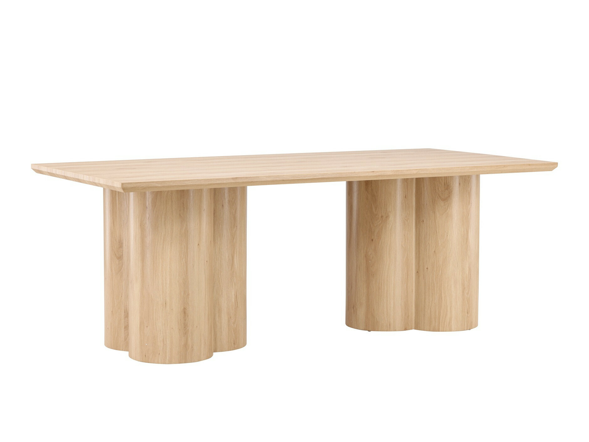 Conjunto de mesas y sillas para comedor Dallas 5181 (Luminoso madera)