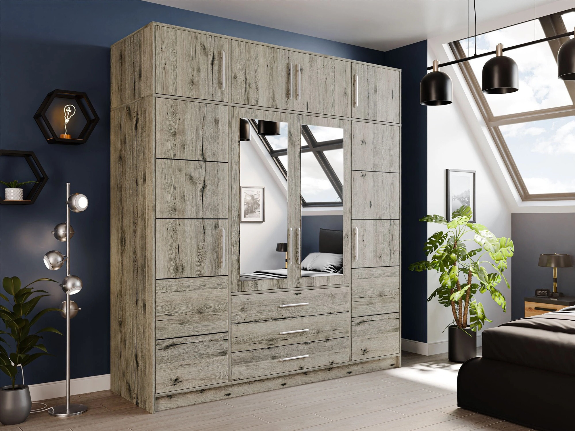 Armario Dortivu I (Roble wellington)