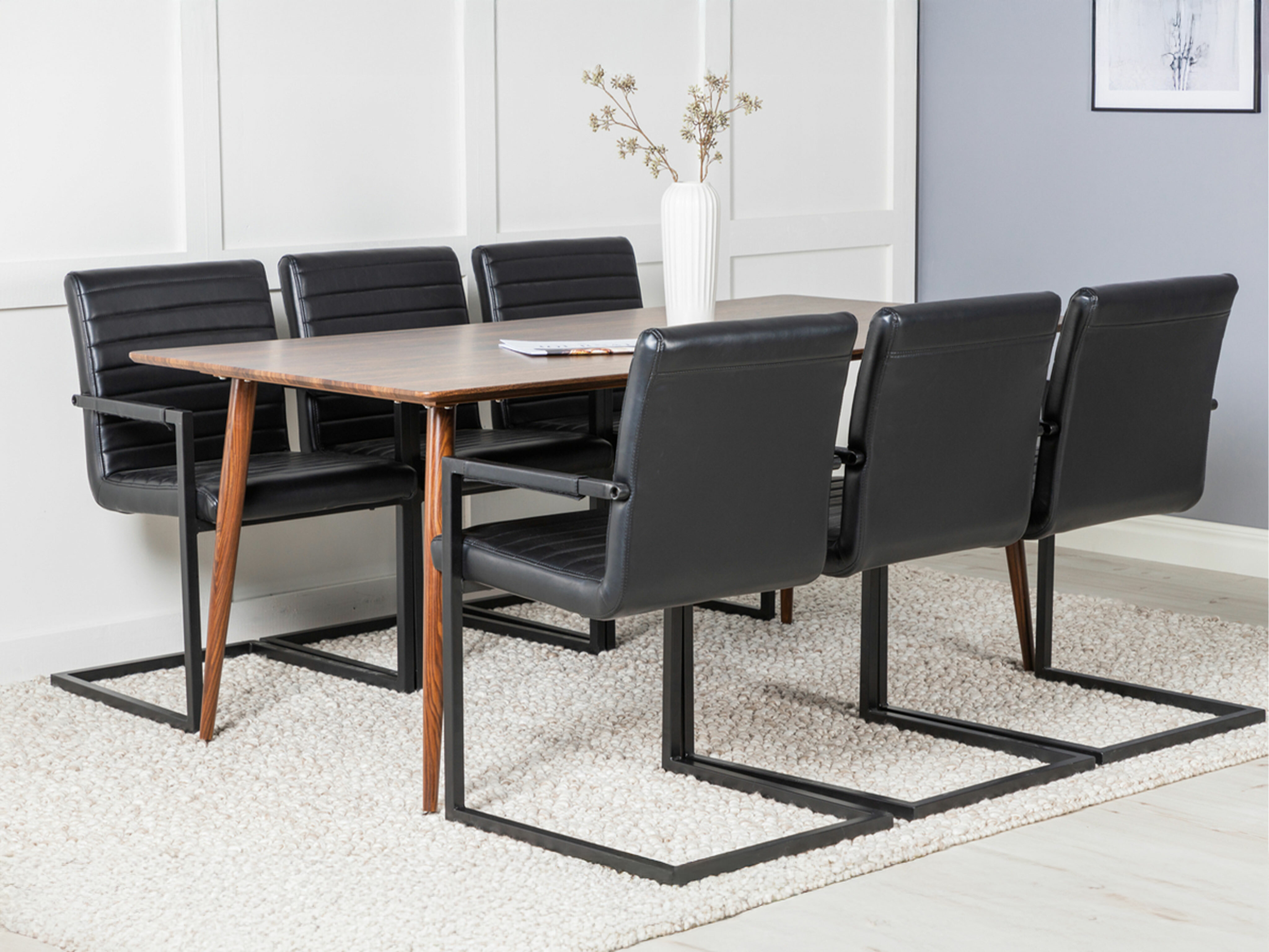 Conjunto de mesas y sillas para comedor Dallas 1884