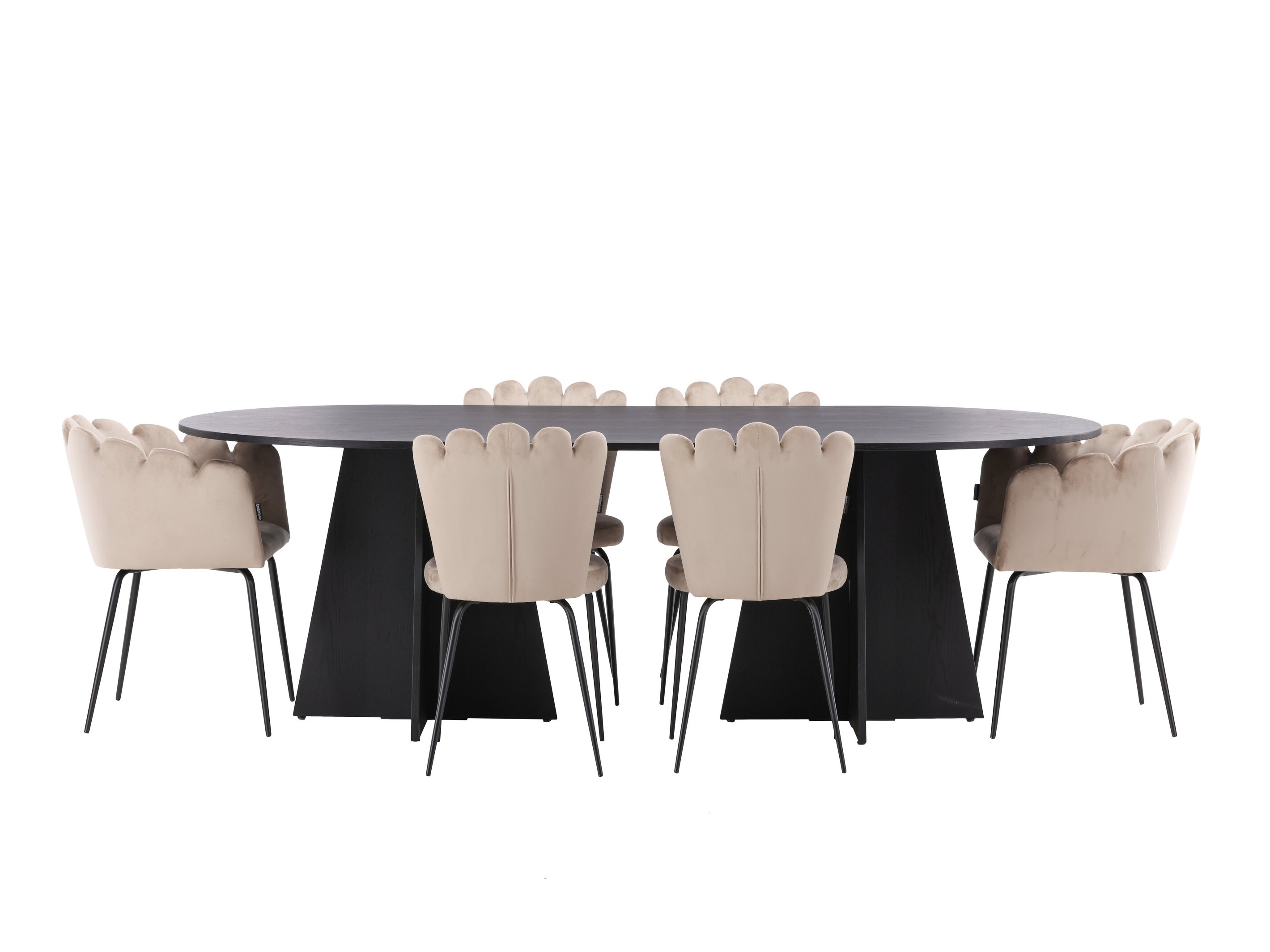 Conjunto de mesas y sillas para comedor Dallas 5081