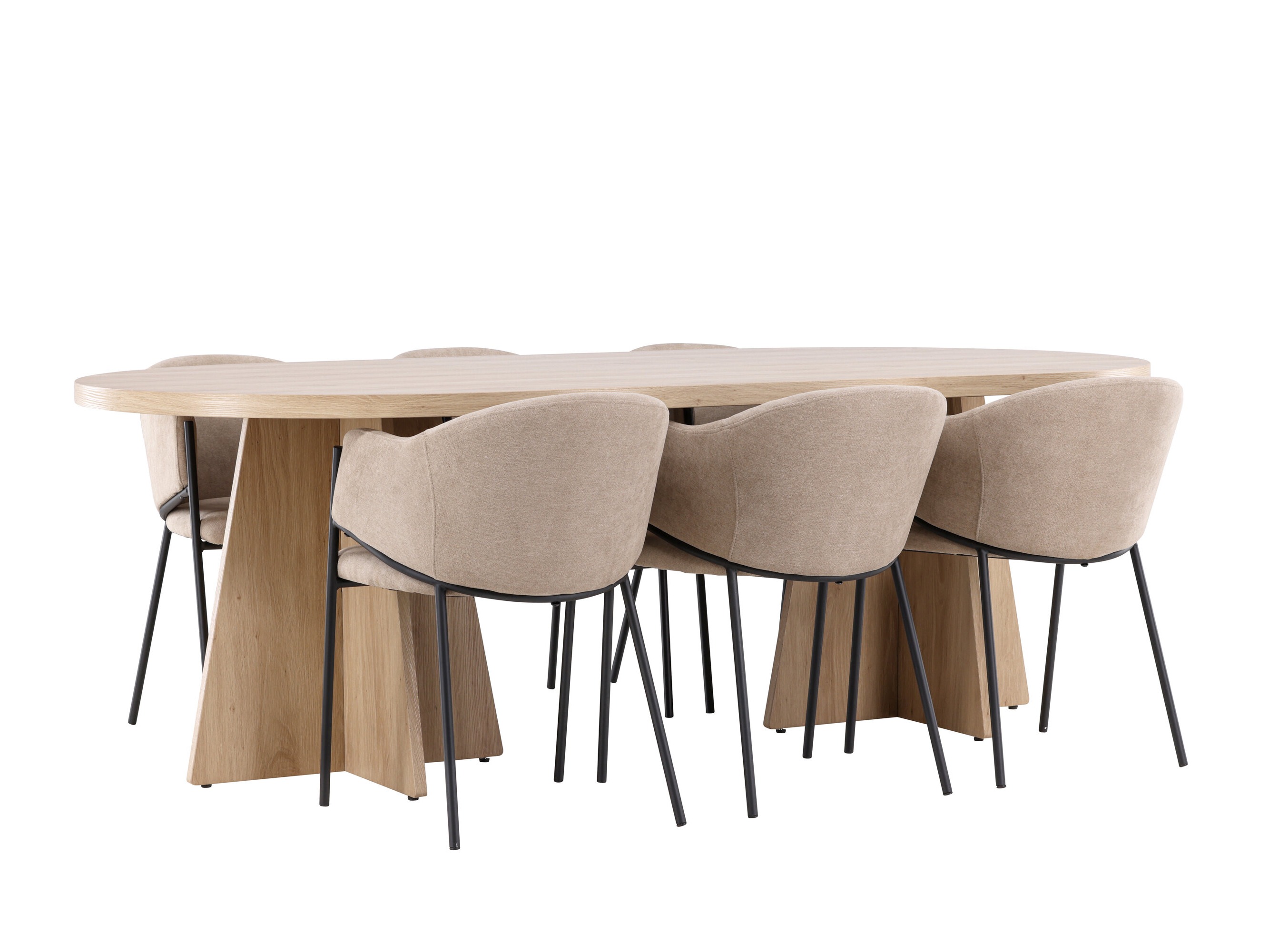 Conjunto de mesas y sillas para comedor Dallas 5082