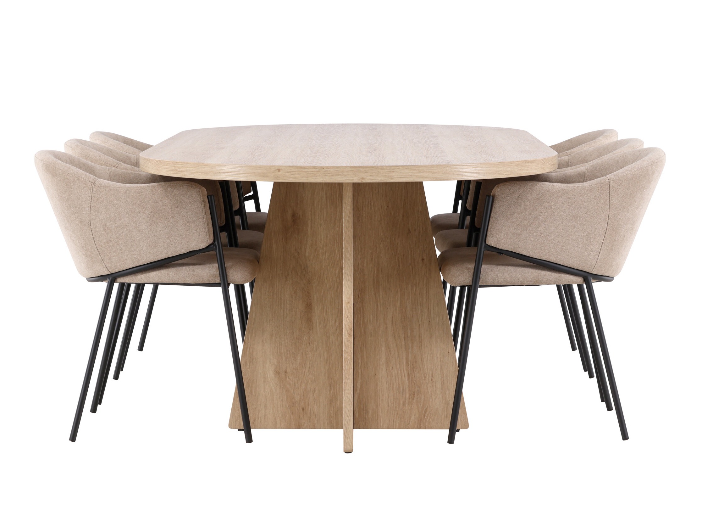 Conjunto de mesas y sillas para comedor Dallas 5082