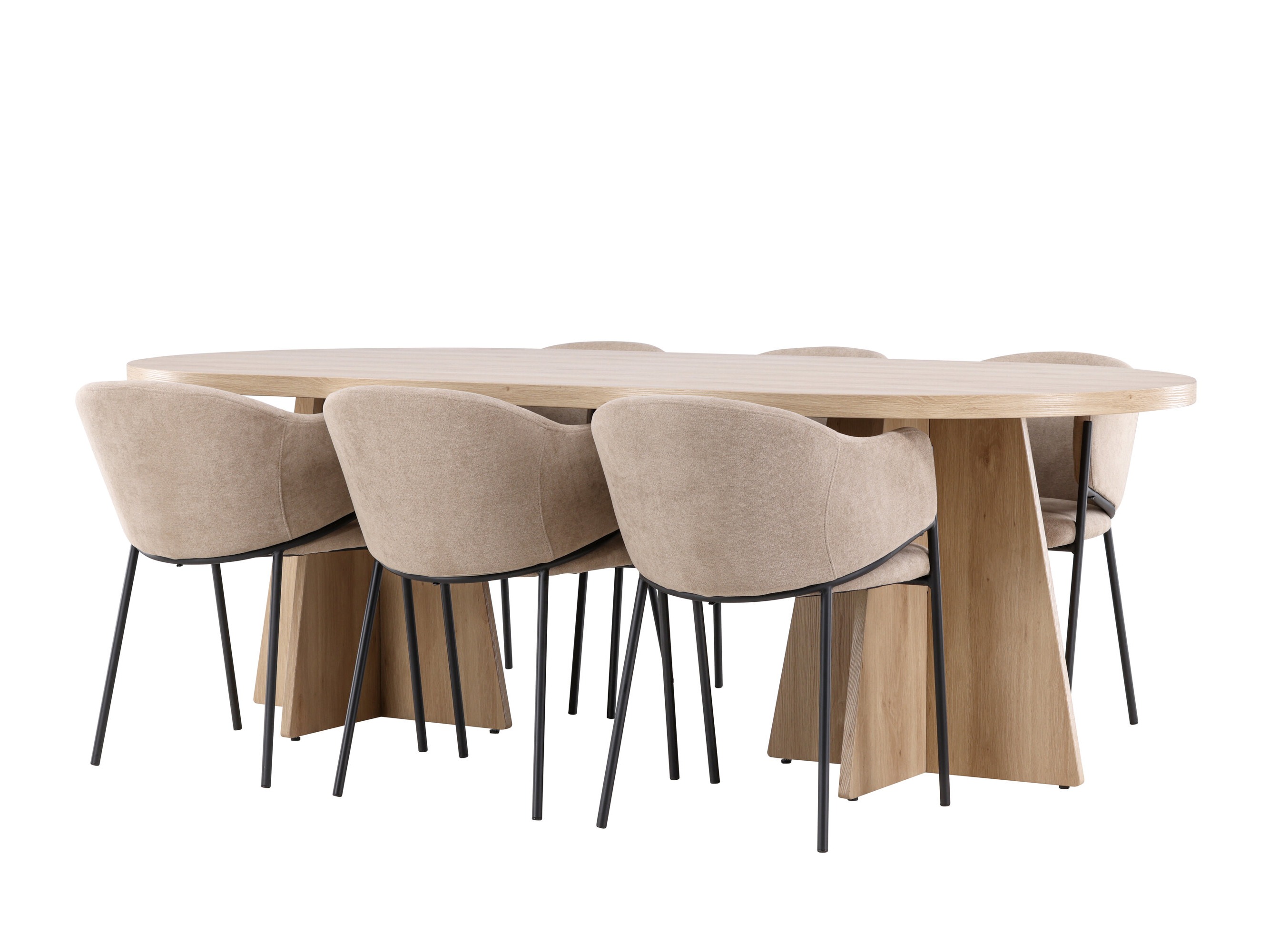 Conjunto de mesas y sillas para comedor Dallas 5082