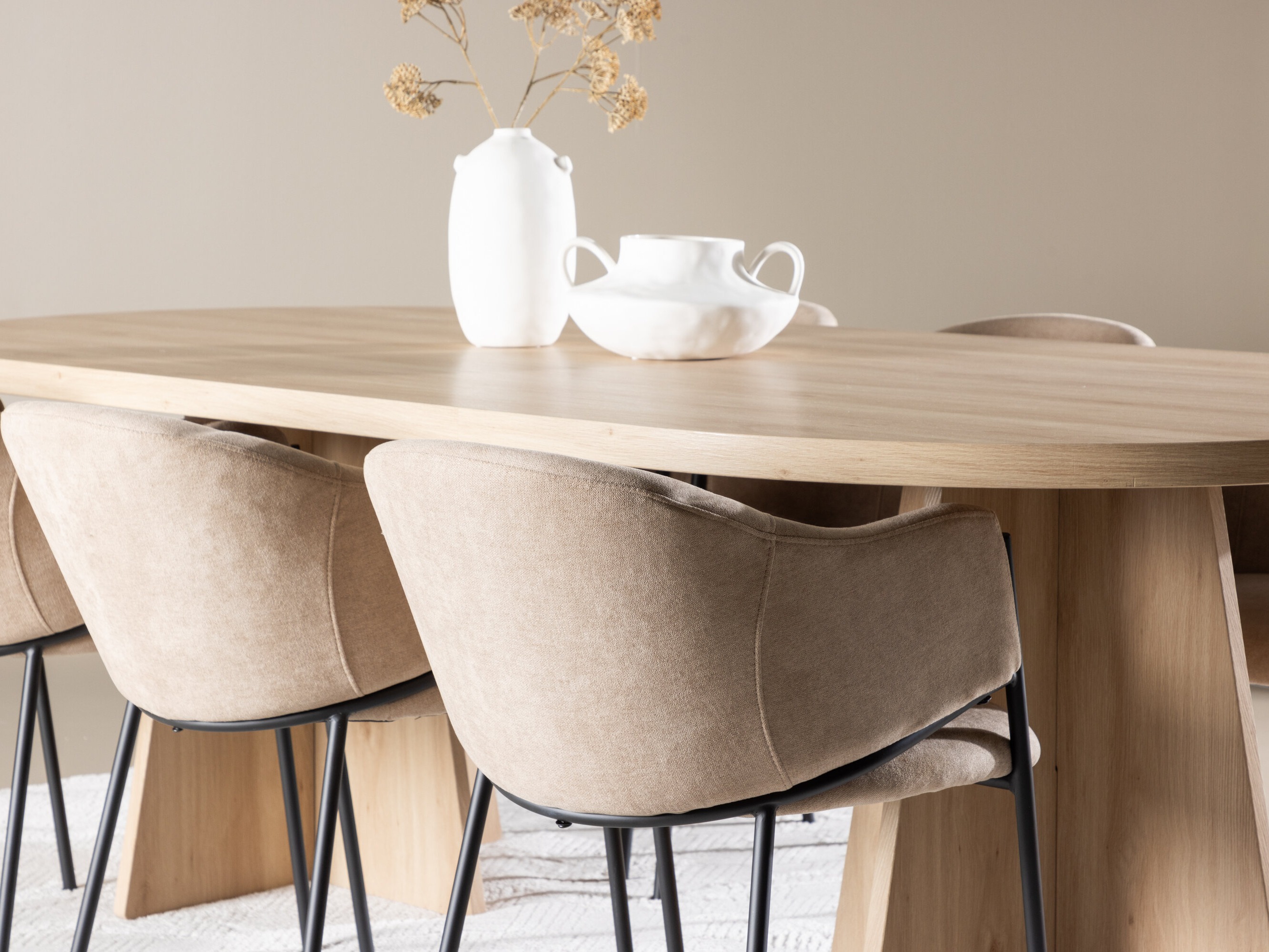 Conjunto de mesas y sillas para comedor Dallas 5082