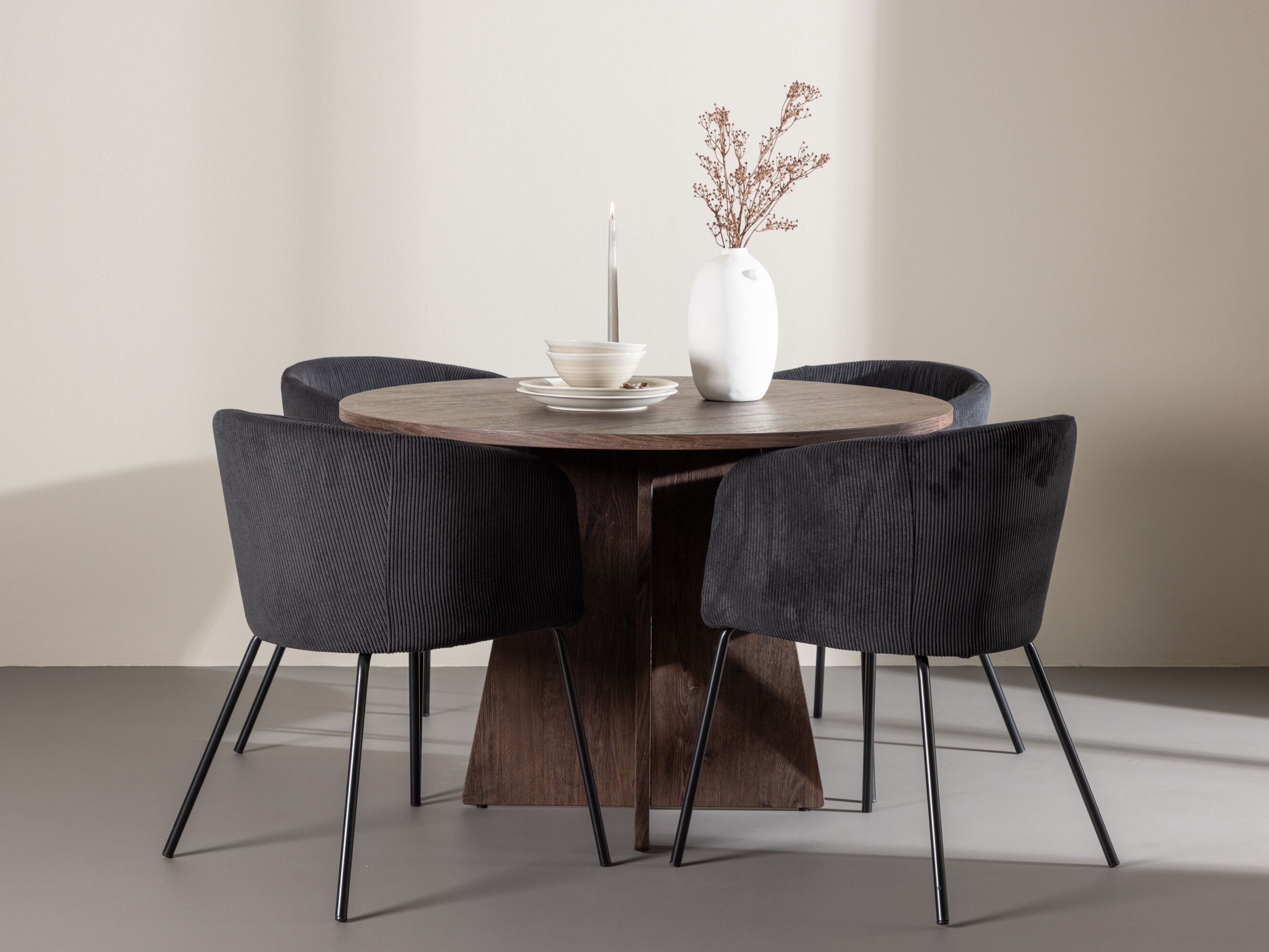 Conjunto de mesas y sillas para comedor Dallas 5084