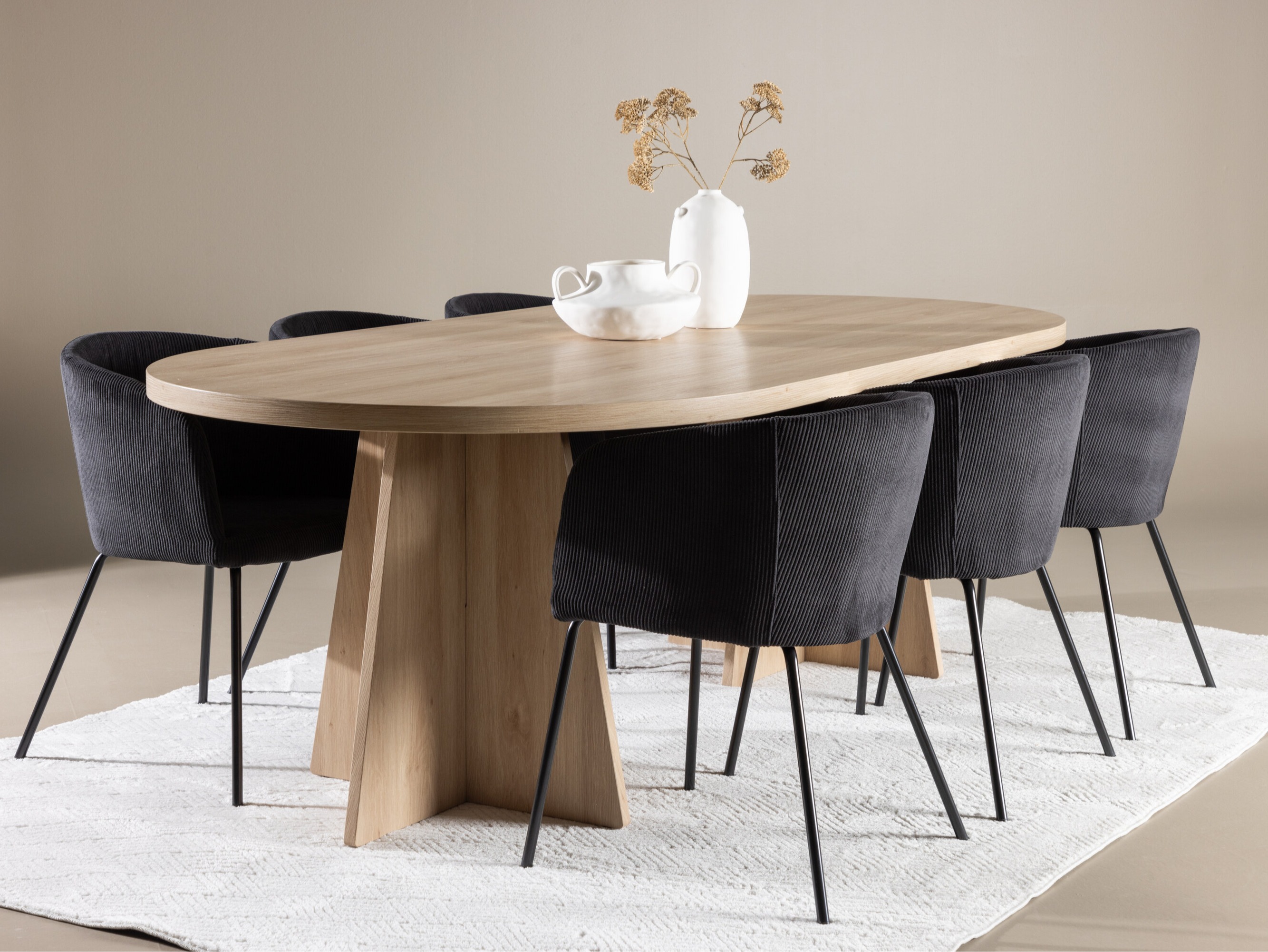 Conjunto de mesas y sillas para comedor Dallas 5088