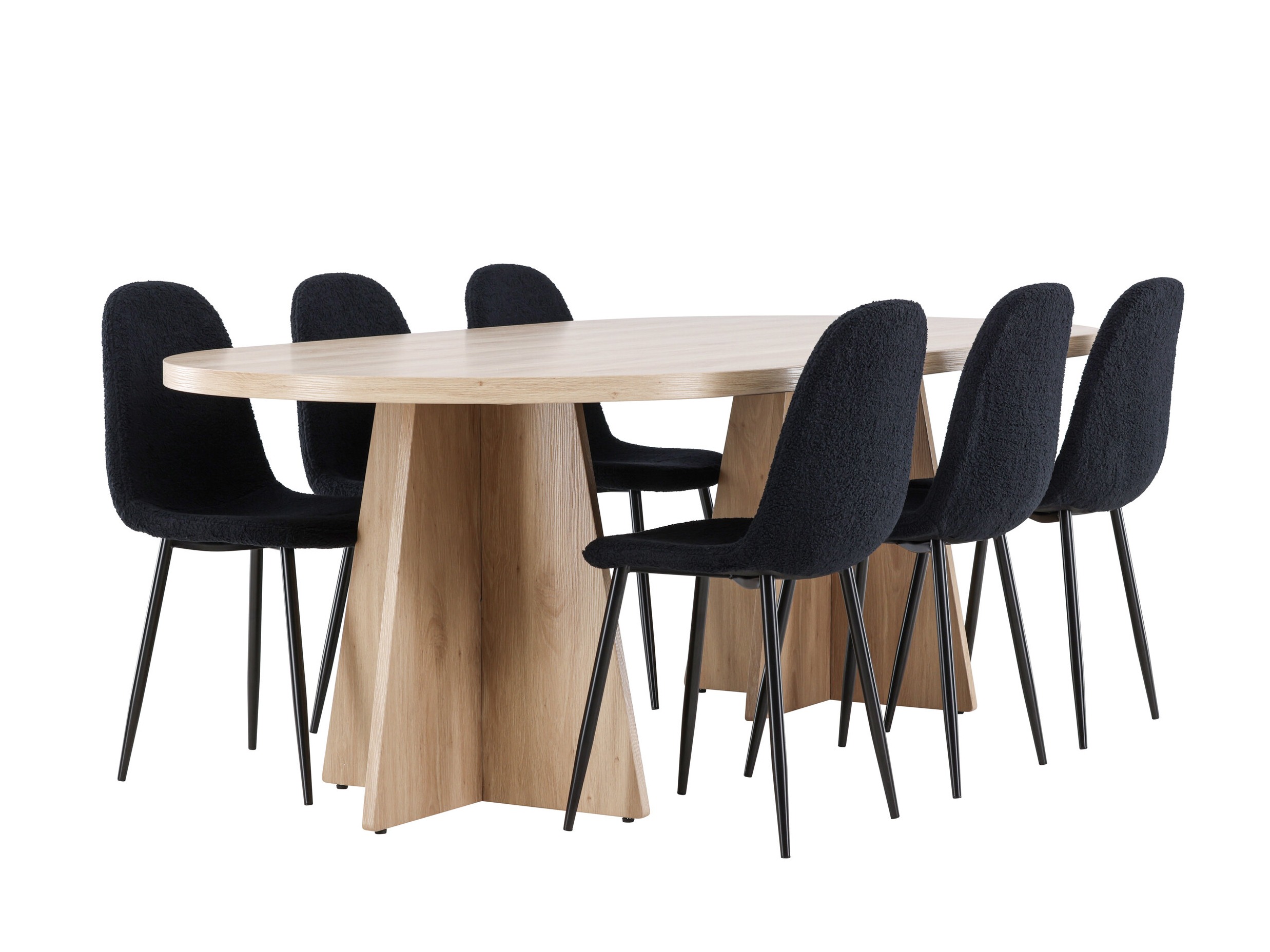 Conjunto de mesas y sillas para comedor Dallas 5089