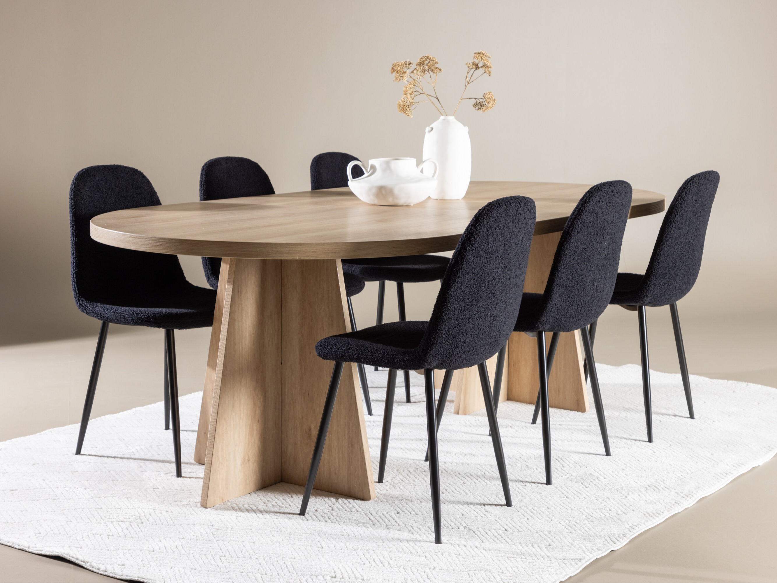 Conjunto de mesas y sillas para comedor Dallas 5089