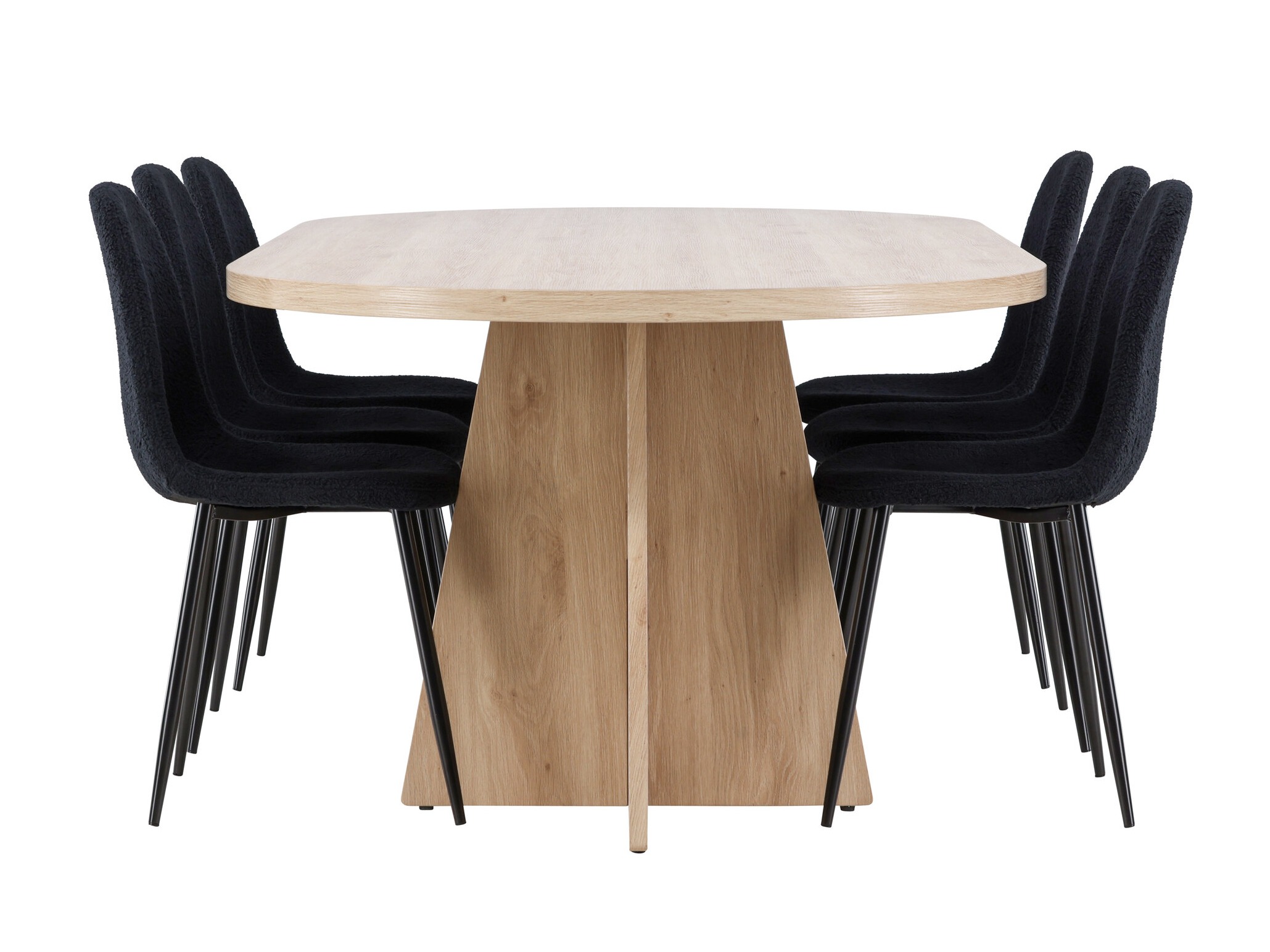 Conjunto de mesas y sillas para comedor Dallas 5089