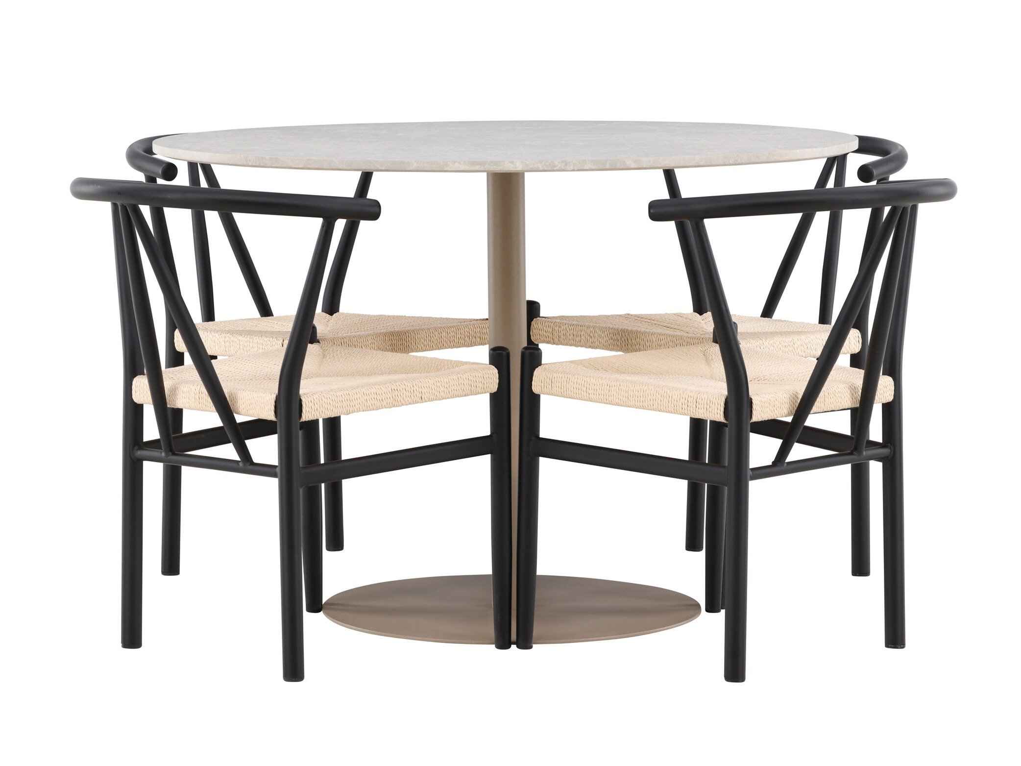 Conjunto de mesas y sillas para comedor Dallas 5090