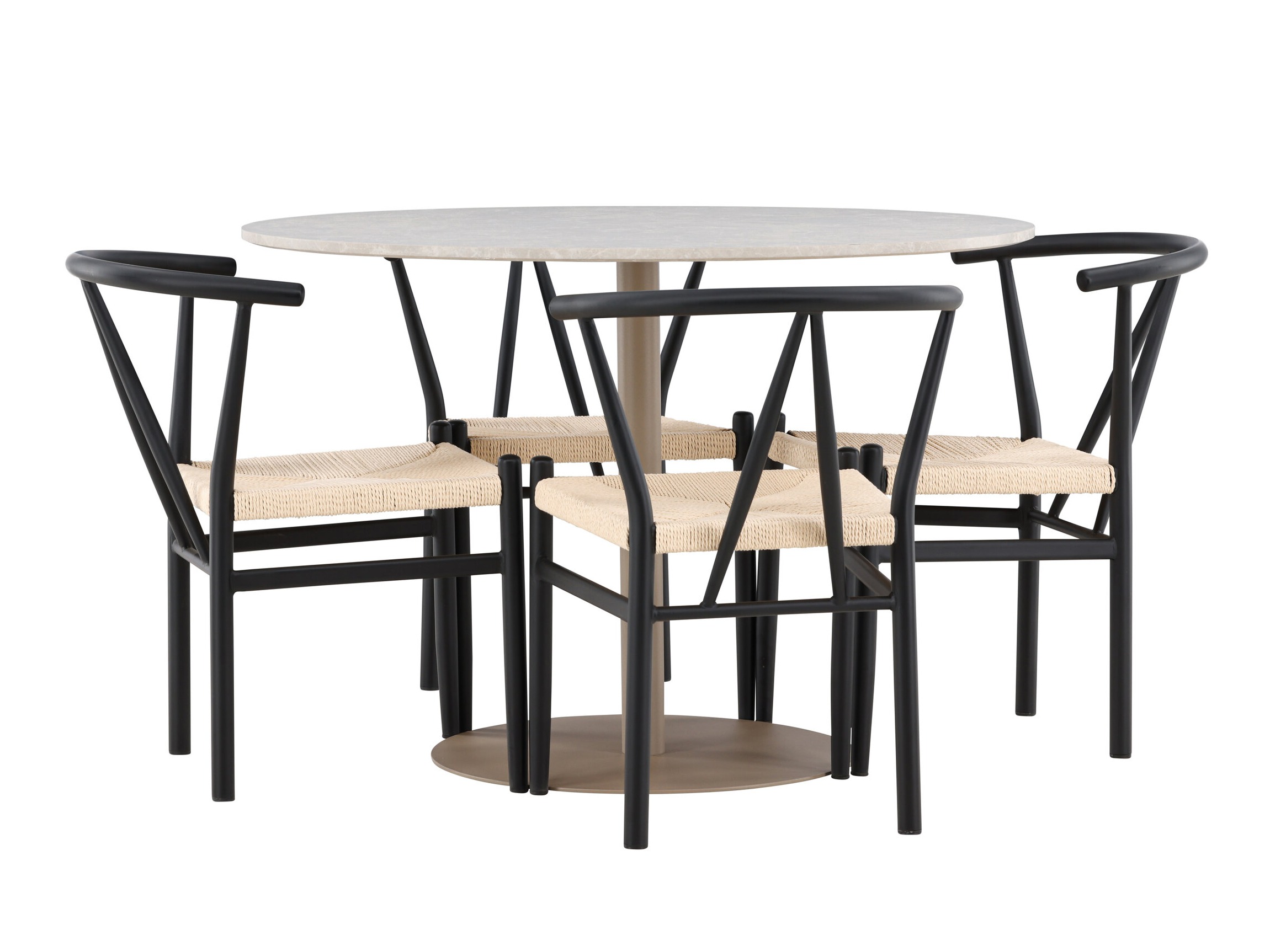 Conjunto de mesas y sillas para comedor Dallas 5090