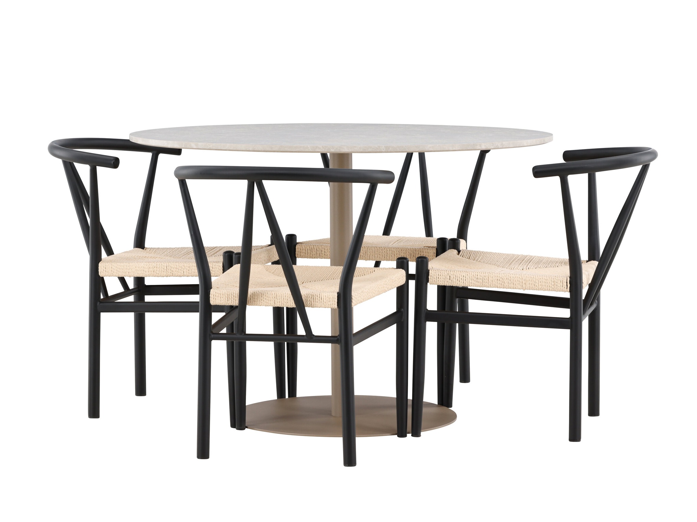 Conjunto de mesas y sillas para comedor Dallas 5090