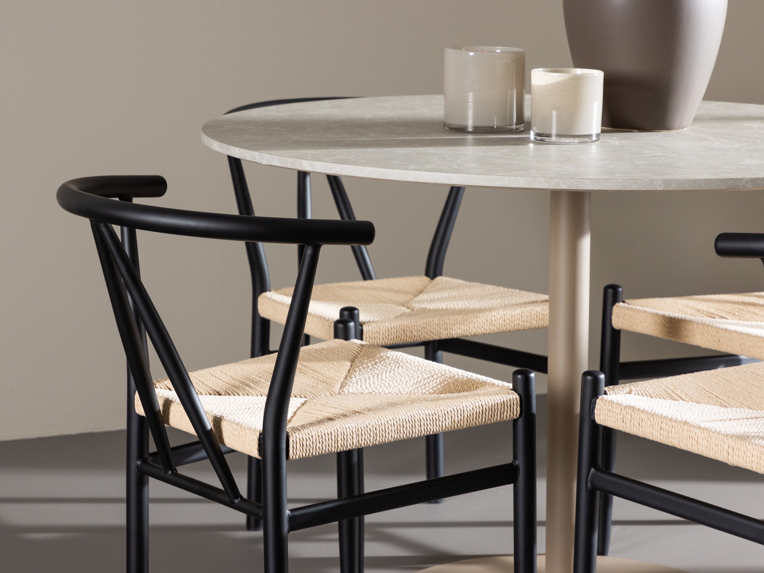 Conjunto de mesas y sillas para comedor Dallas 5090