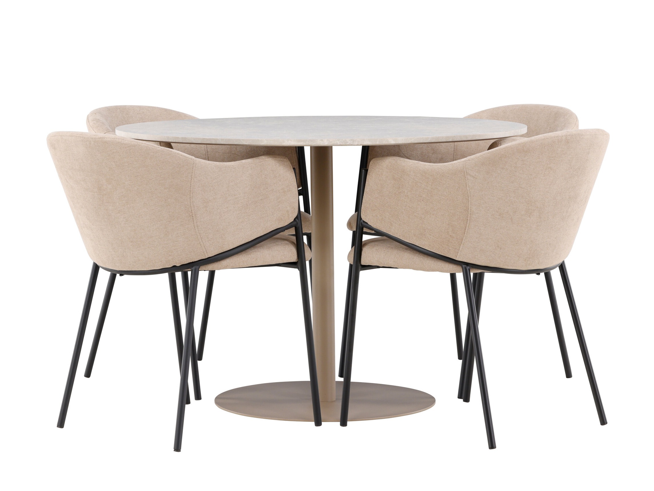 Conjunto de mesas y sillas para comedor Dallas 5091