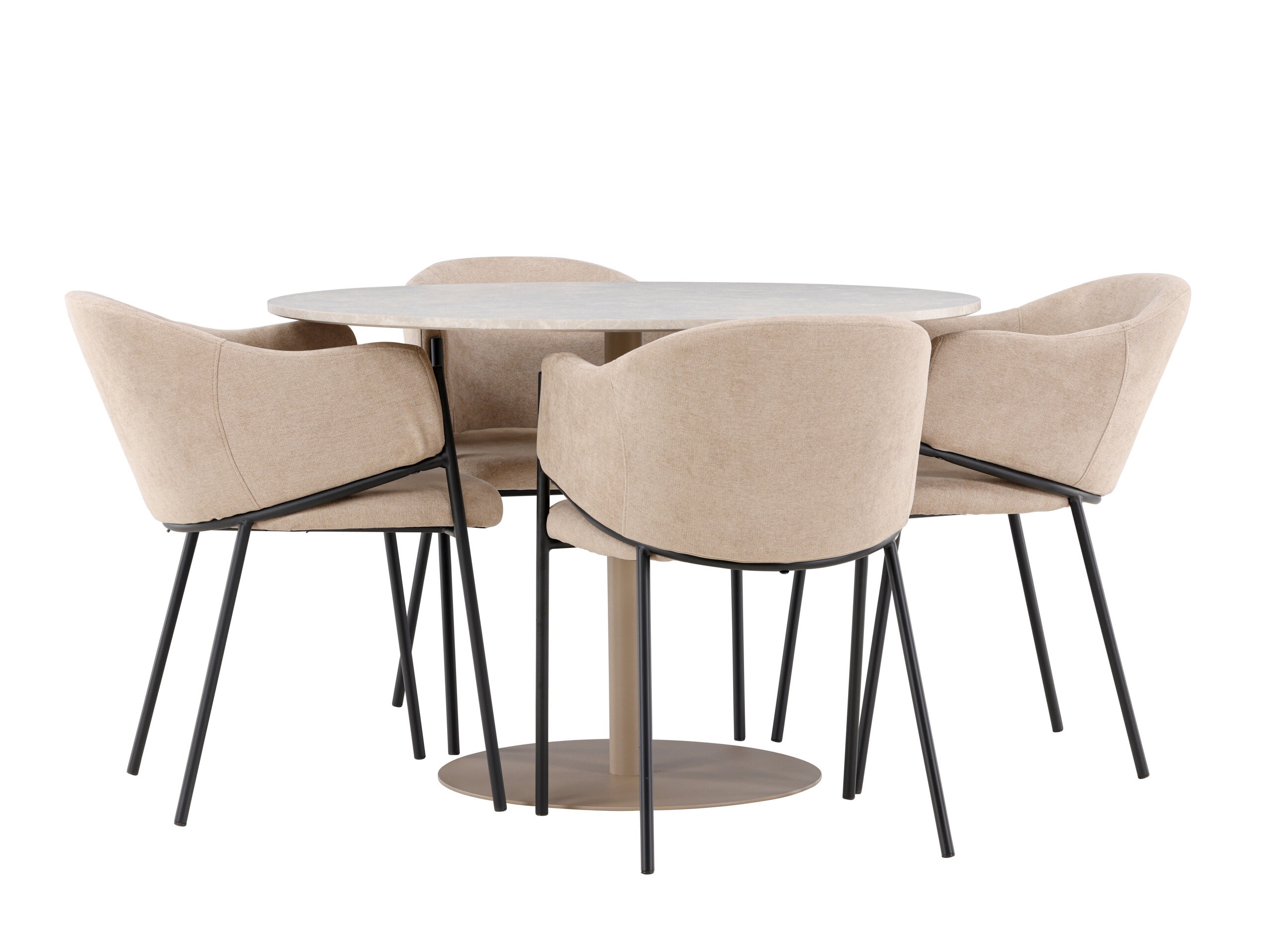 Conjunto de mesas y sillas para comedor Dallas 5091