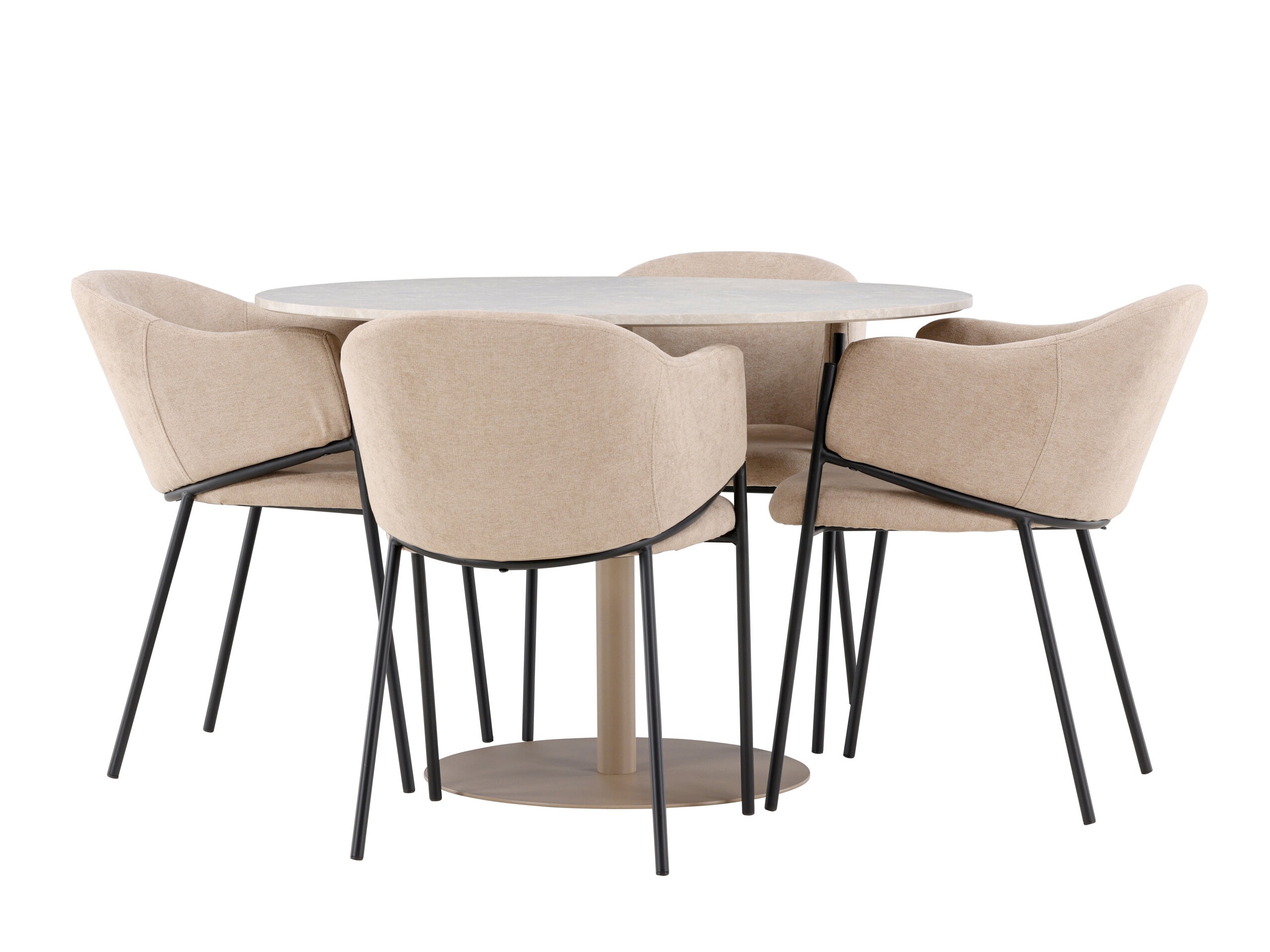 Conjunto de mesas y sillas para comedor Dallas 5091