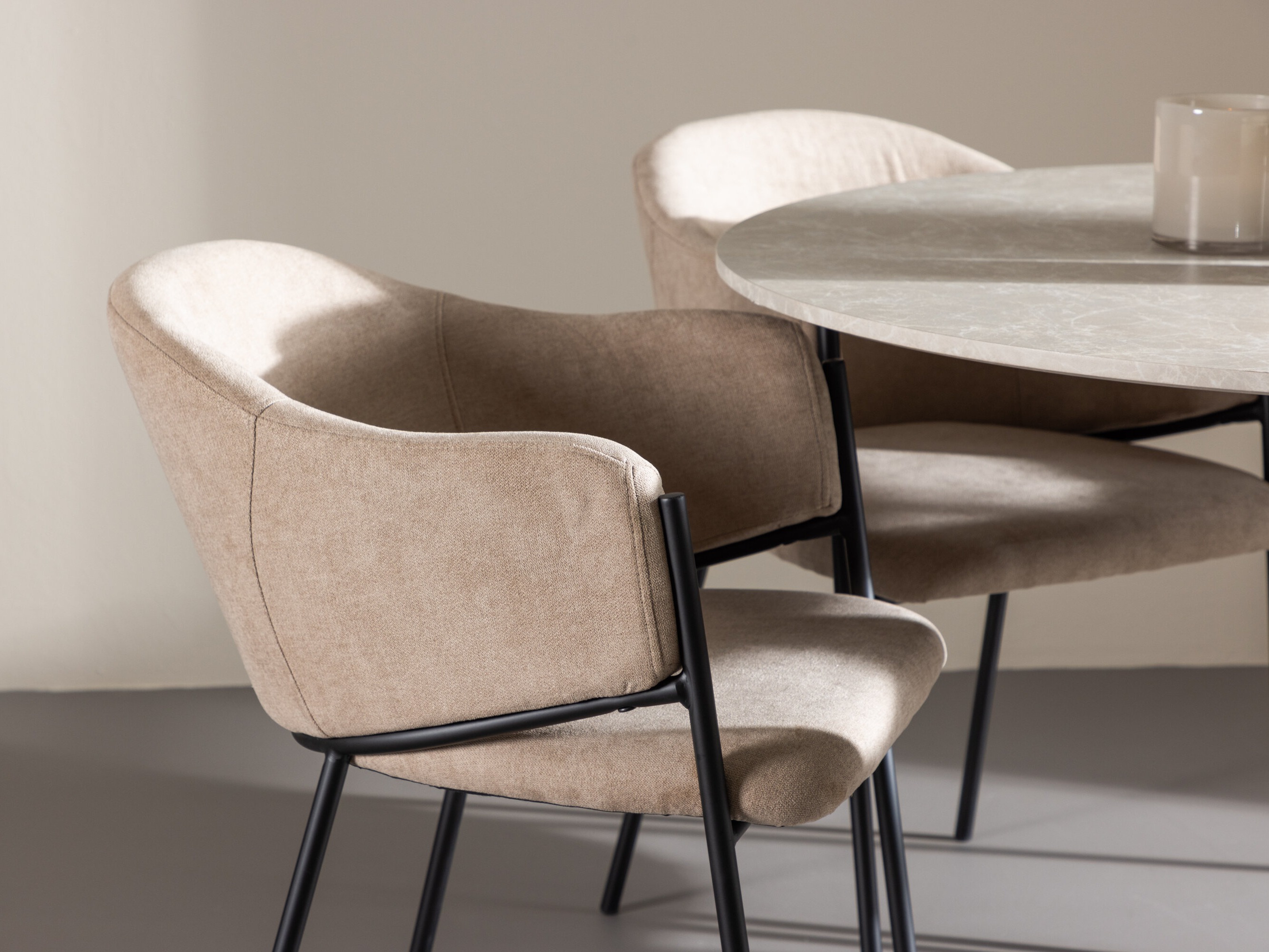 Conjunto de mesas y sillas para comedor Dallas 5091