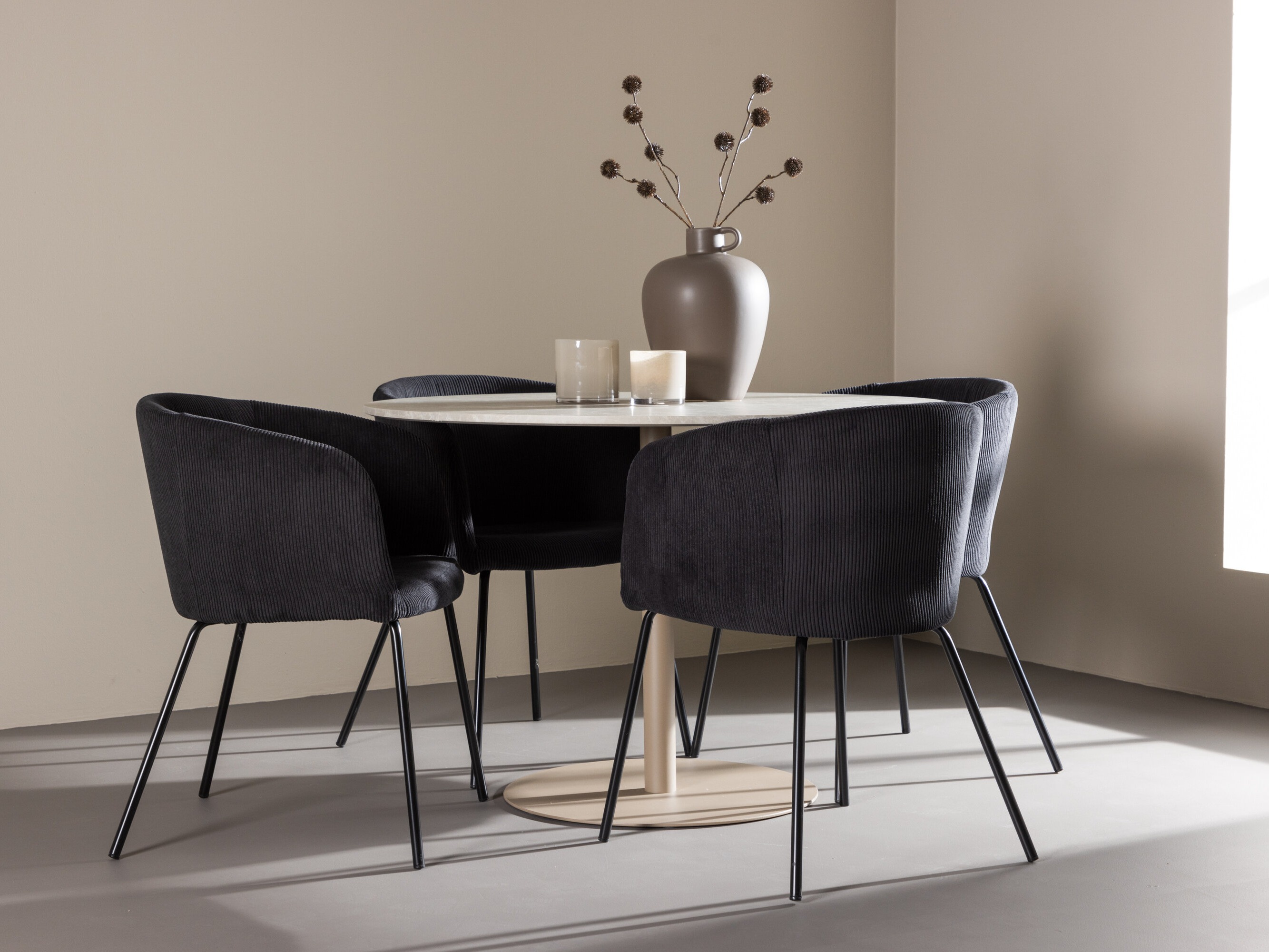 Conjunto de mesas y sillas para comedor Dallas 5092