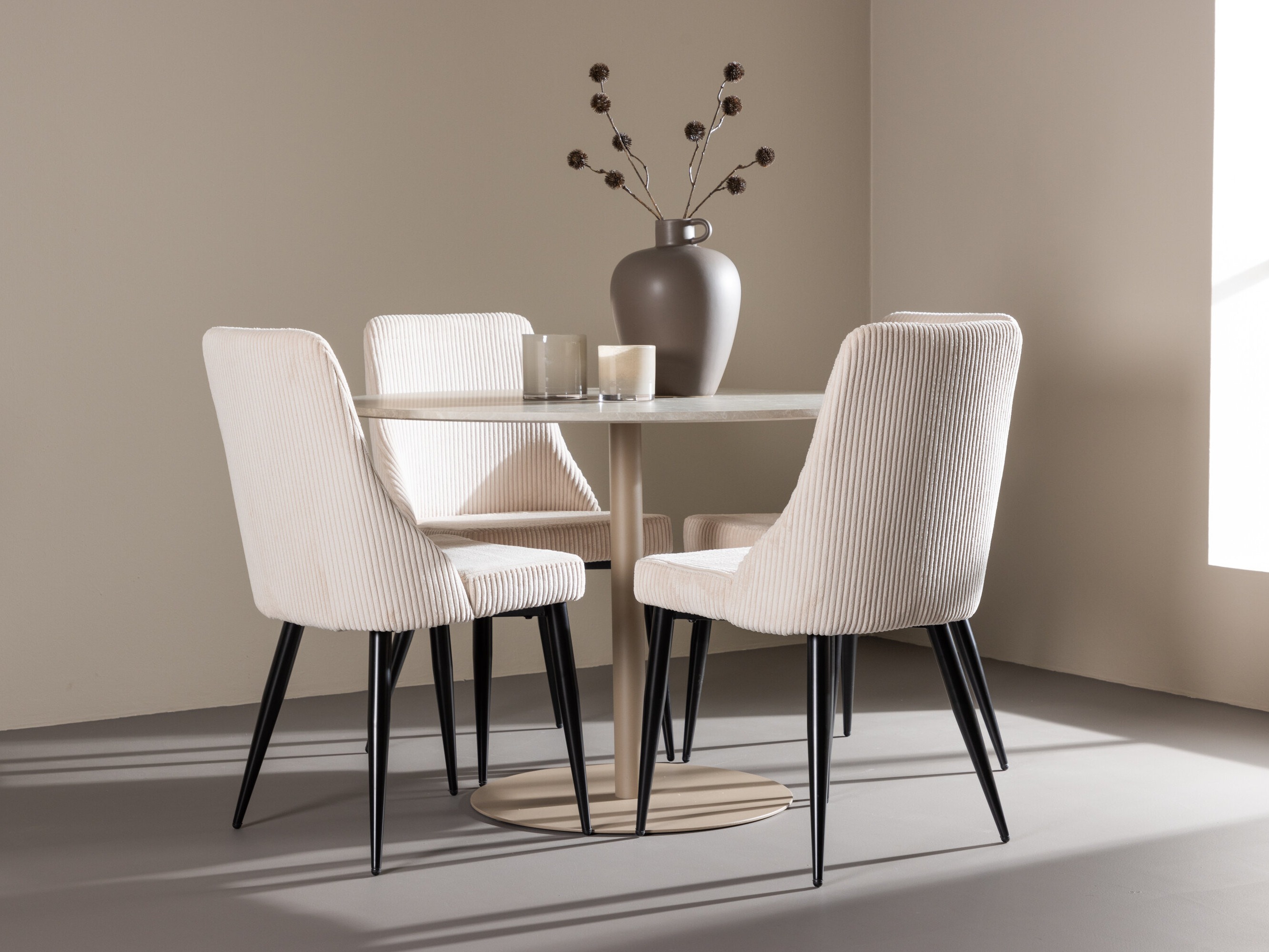 Conjunto de mesas y sillas para comedor Dallas 5093