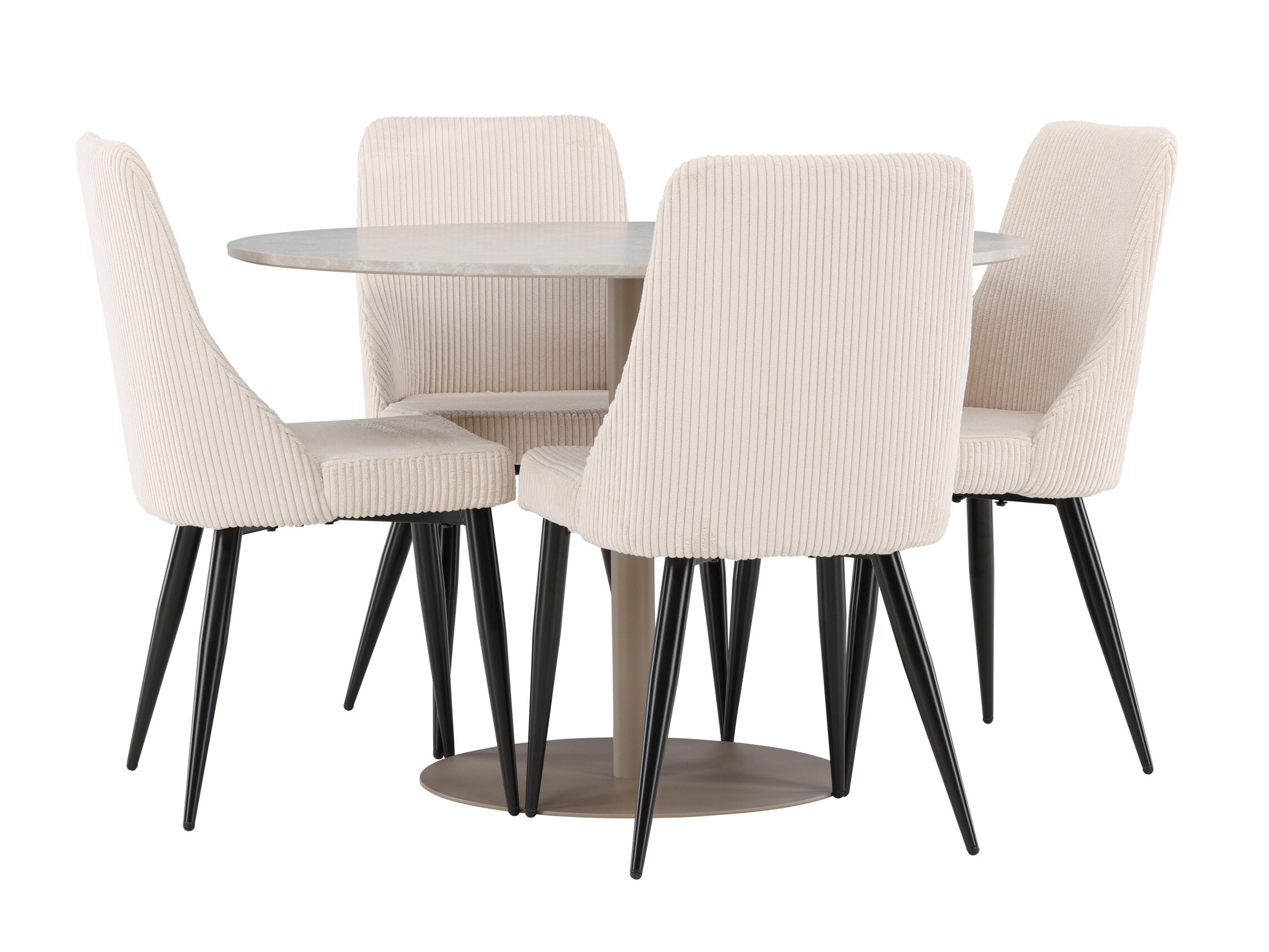 Conjunto de mesas y sillas para comedor Dallas 5093