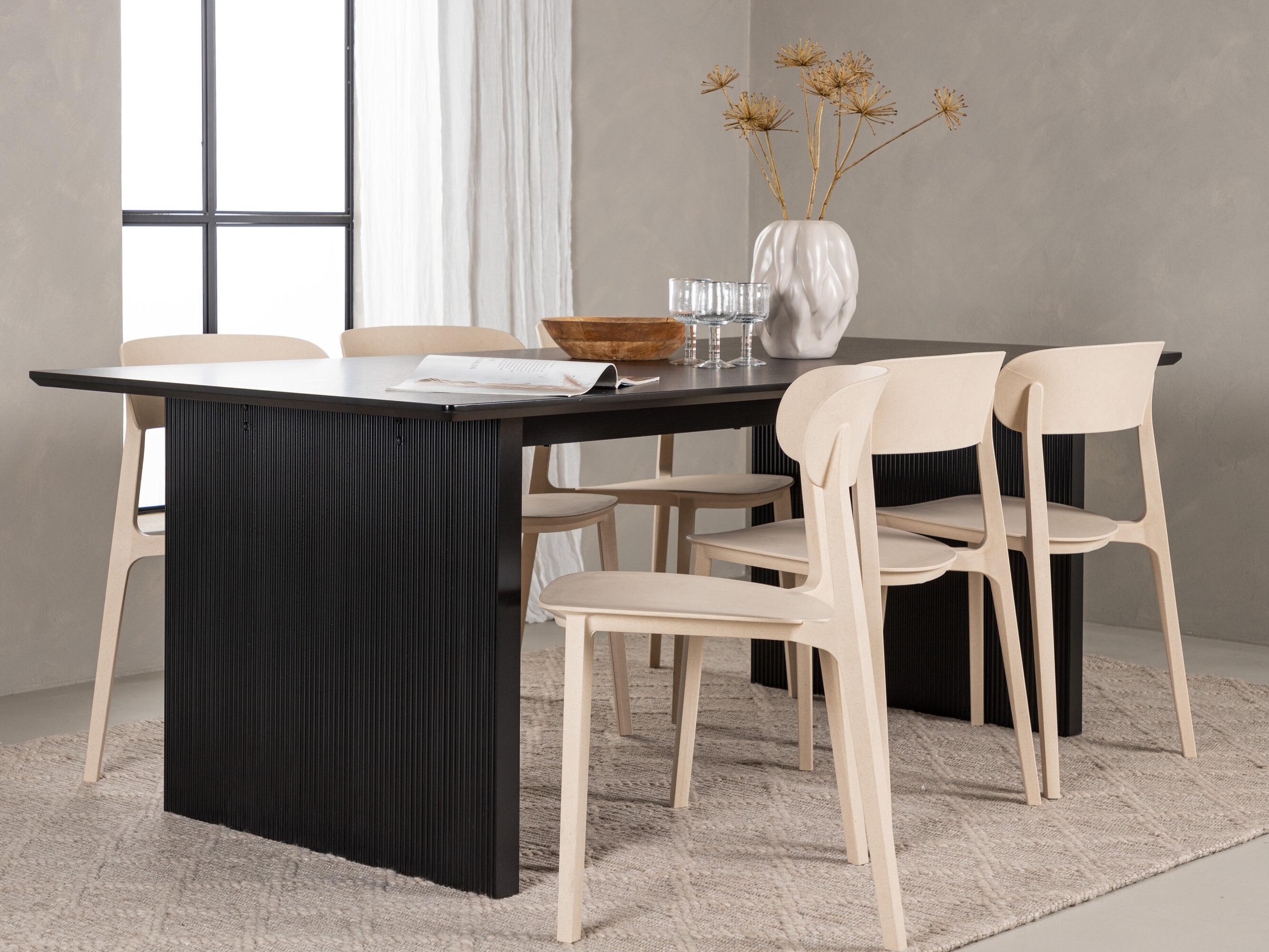 Conjunto de mesas y sillas para comedor Dallas 5095