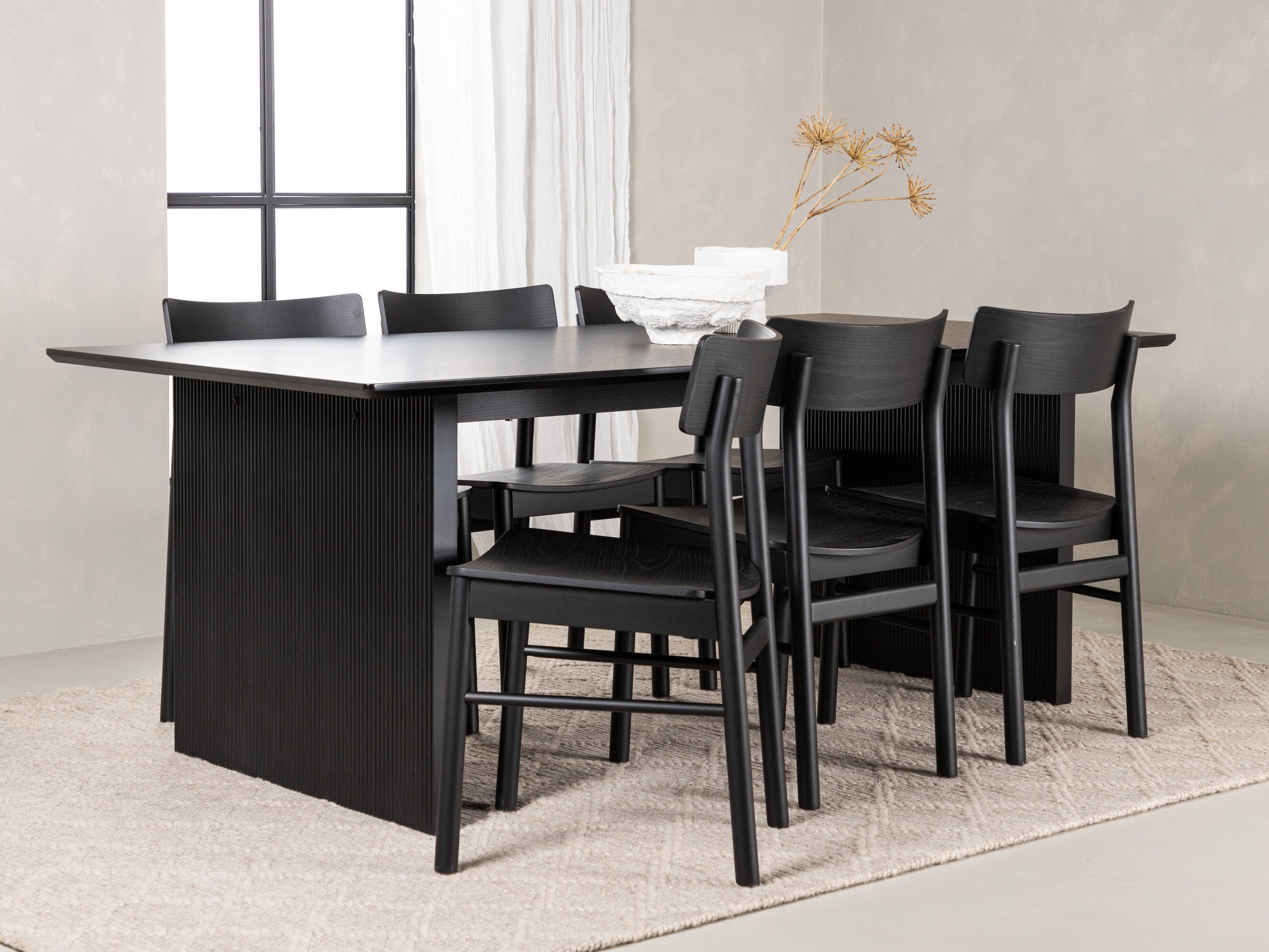 Conjunto de mesas y sillas para comedor Dallas 5096