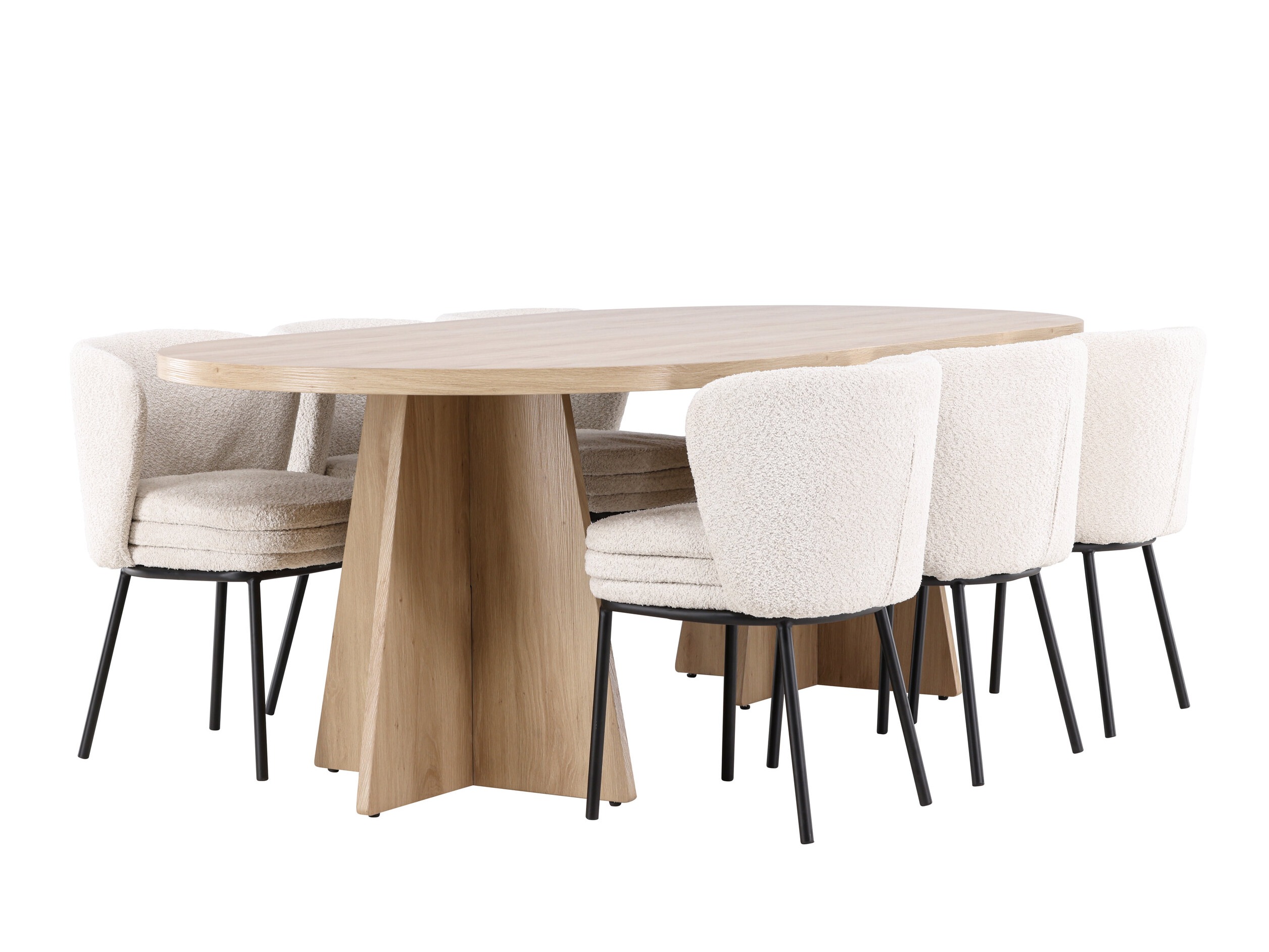 Conjunto de mesas y sillas para comedor Dallas 5098