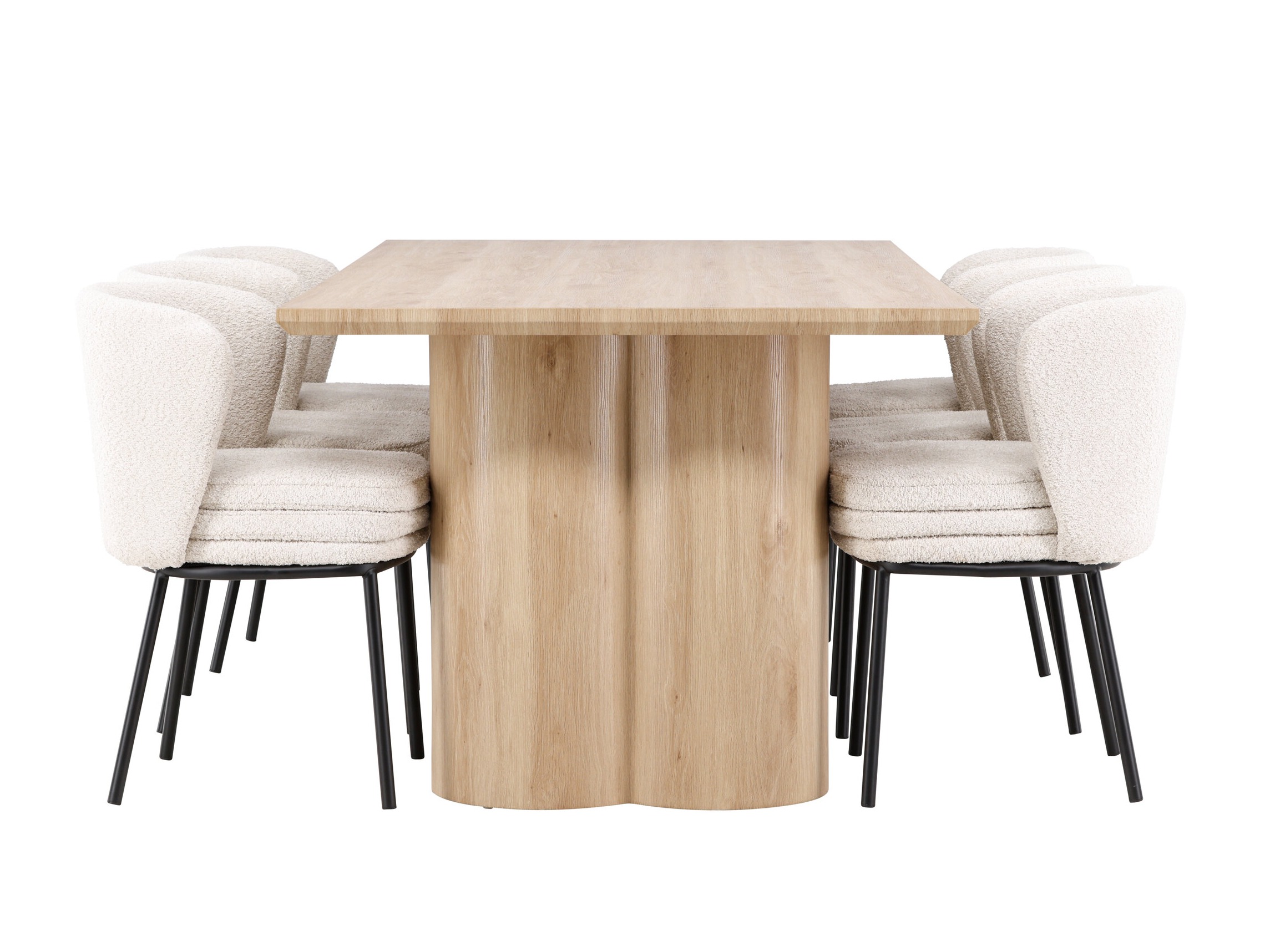 Conjunto de mesas y sillas para comedor Dallas 5099